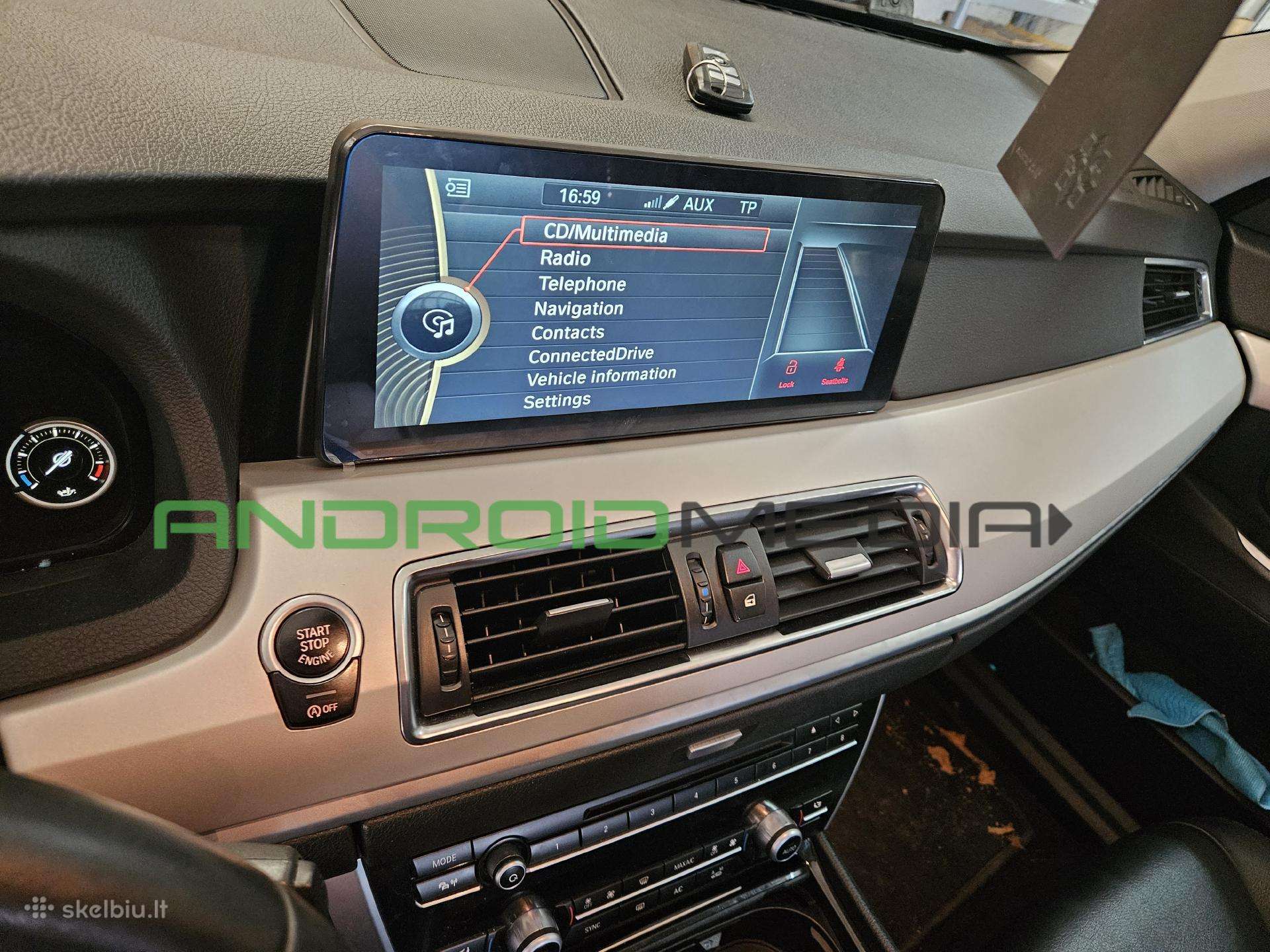 Bmw 5 GT F07 Android Multimedijos / multimedia