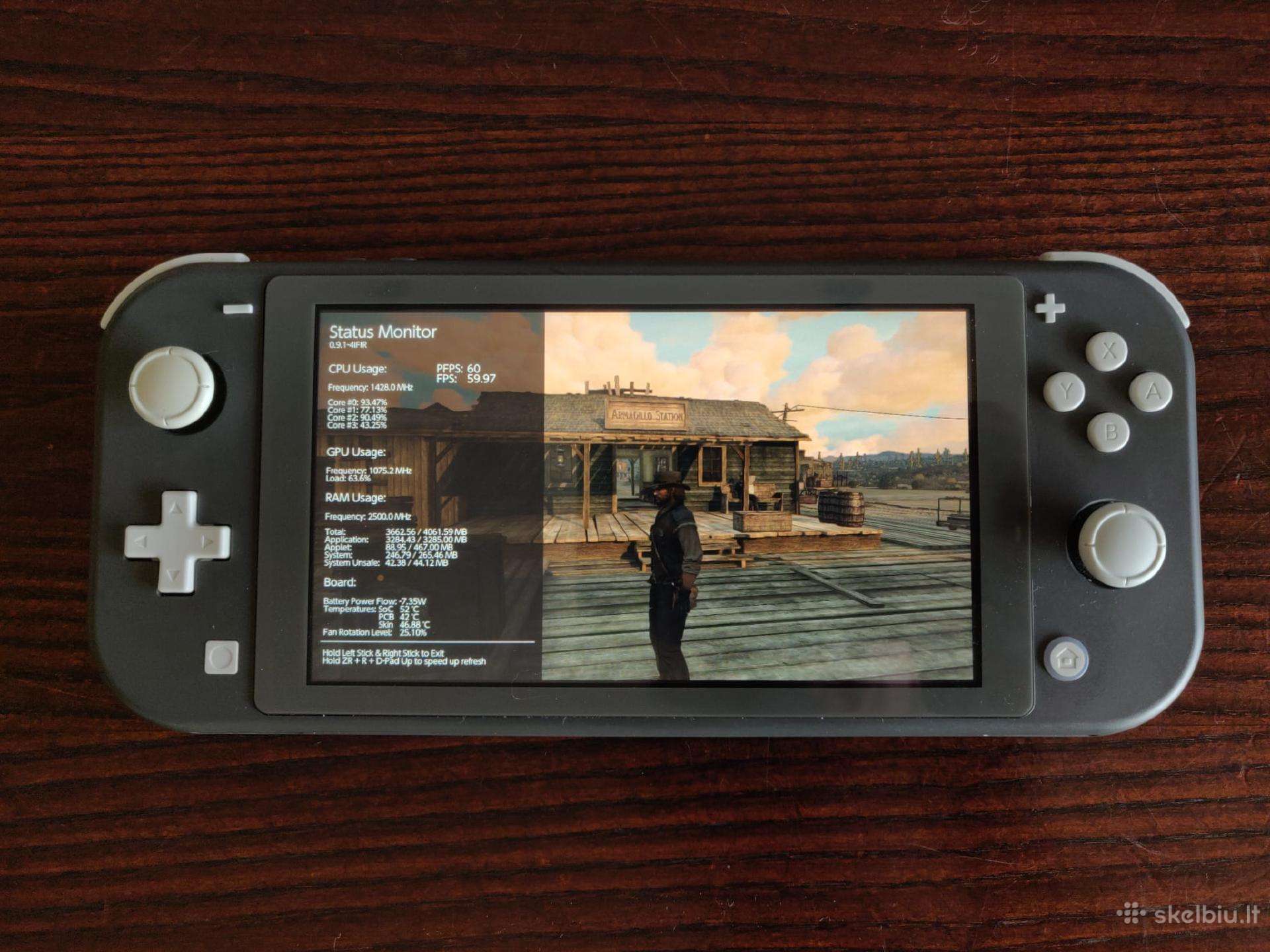 Atrištas Nintendo Switch Lite