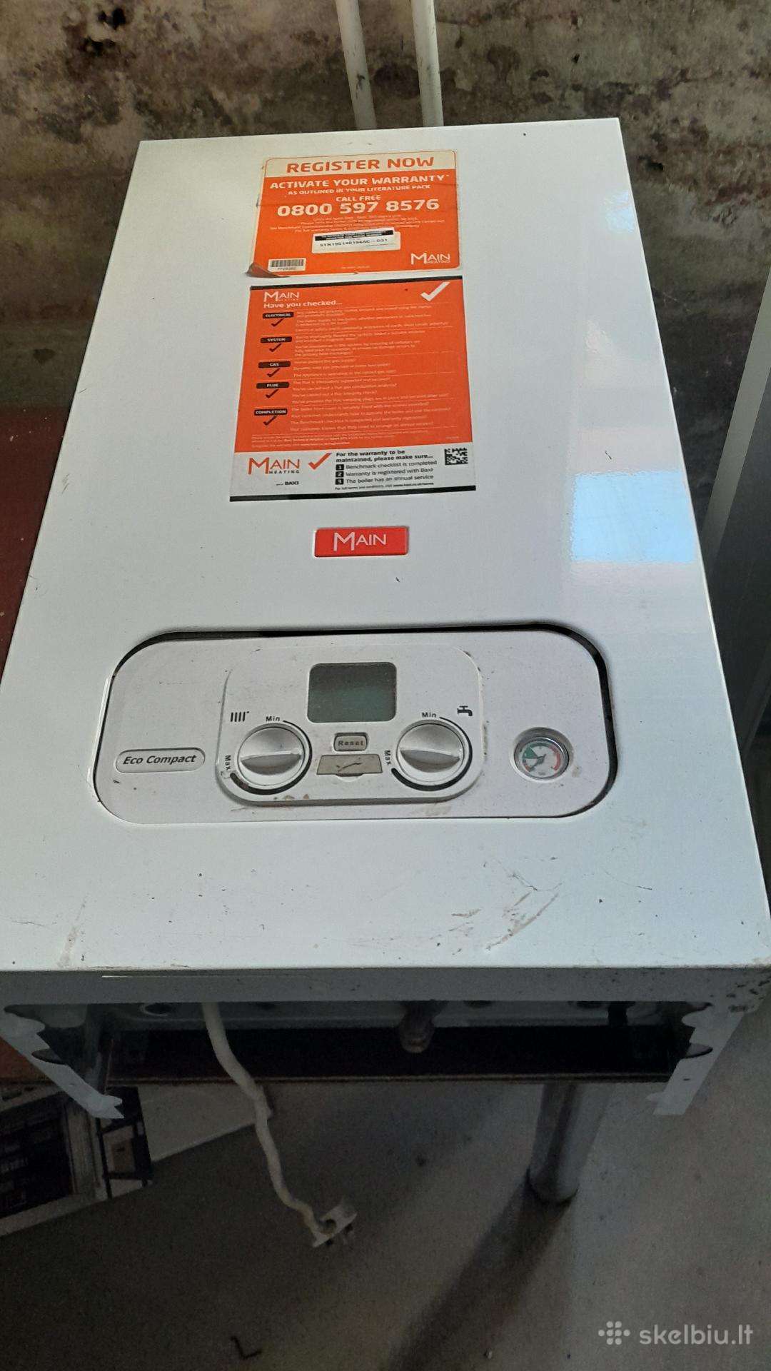 Compact 30kw Boiler Baxi Main Eco 25 Combi Boiler Baxi Combi Main