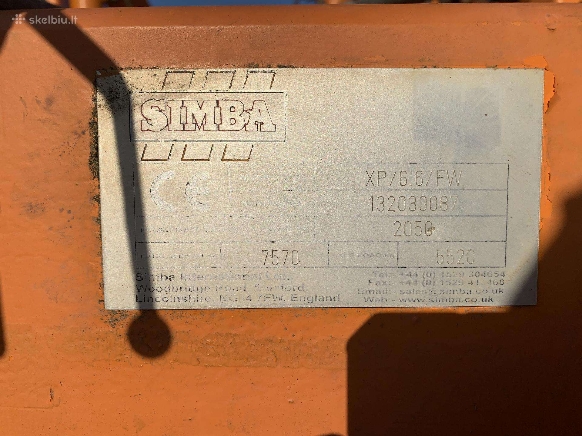 Simba X-press, scrapers, scrubbers
