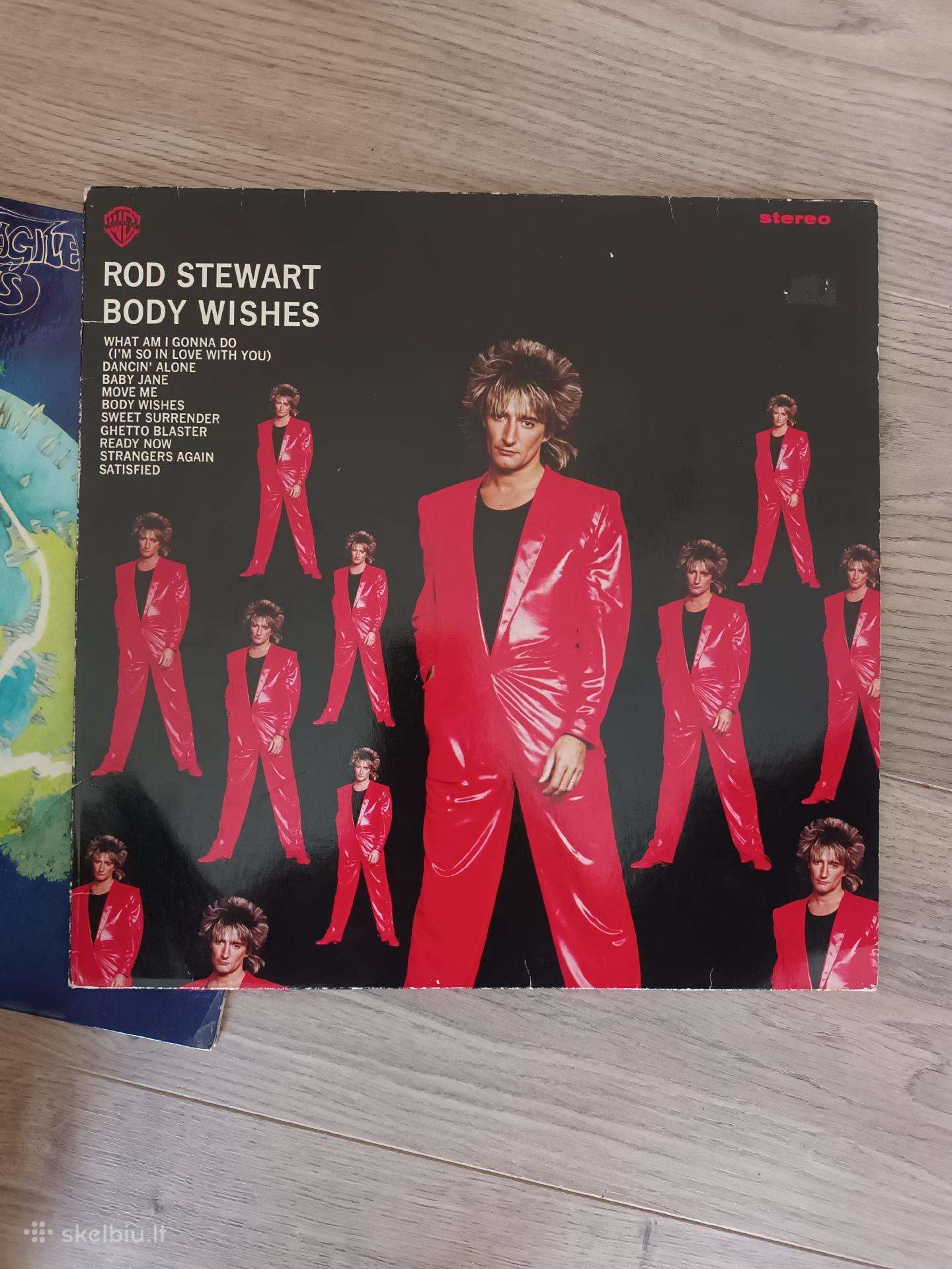 Klasikinio roko vinilo ploksteles.