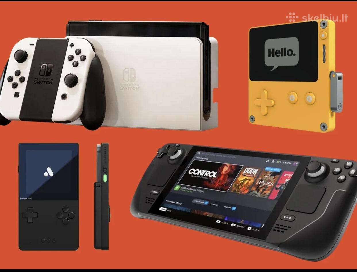 Perku Steam Deck, Switch, Ps Portal