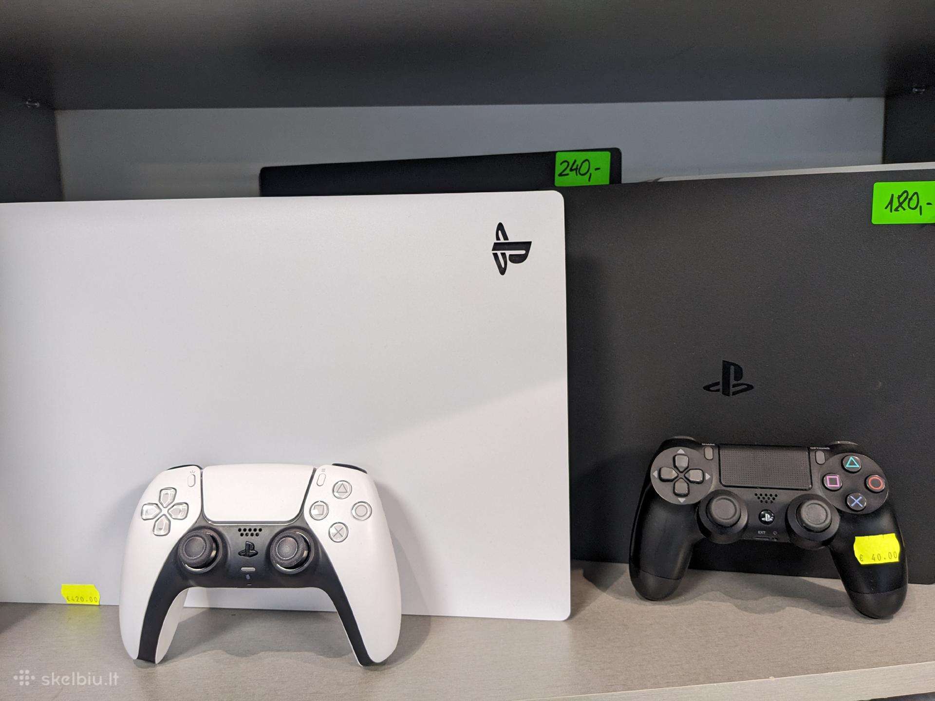 Nauji ir naudoti ps4 ir Ps5 su garantija