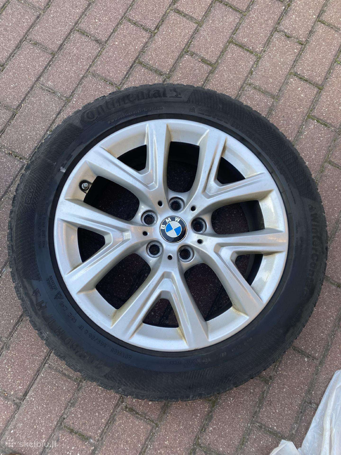 Ratlankiai Bmw X-1 nuo 2016- modeliui su padangom