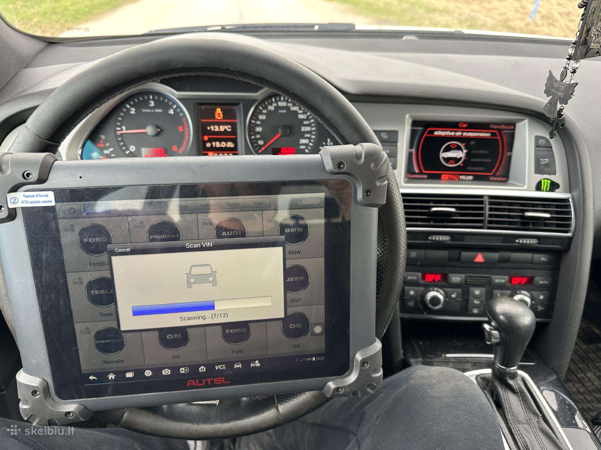 Auto galios kelimas Component protection nuemimas