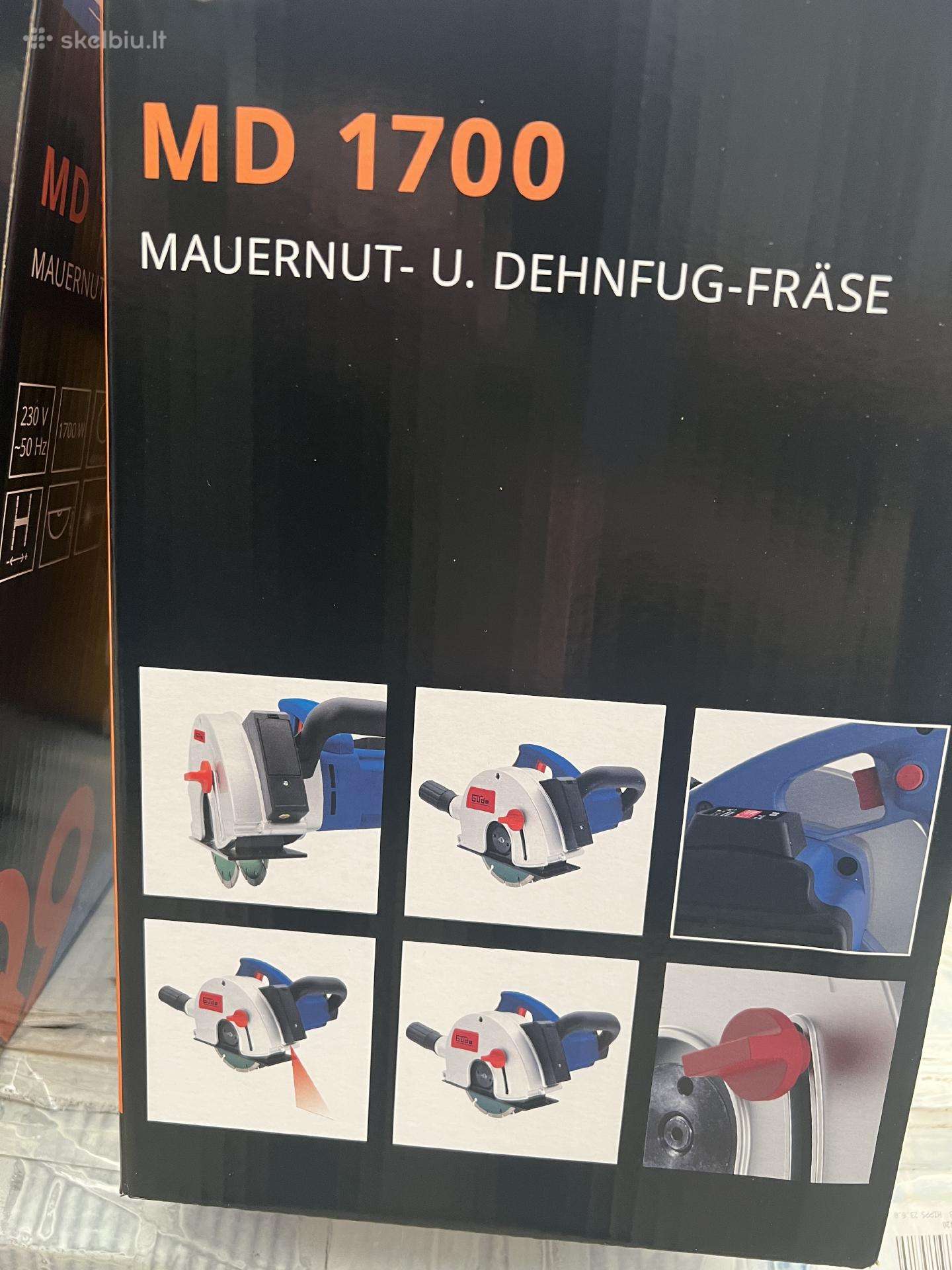 Mūro freza Gude Md 1700 štabas