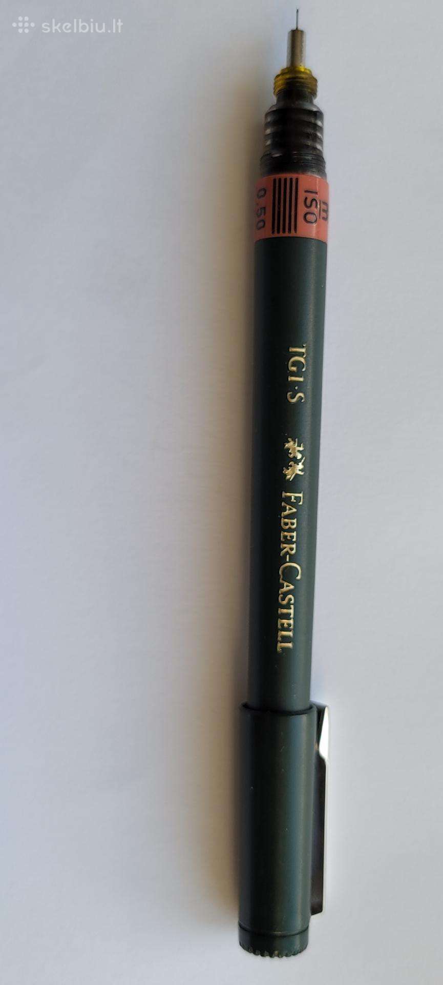 Rašiklis (rapidograf) Faber-castell 0,5mm.
