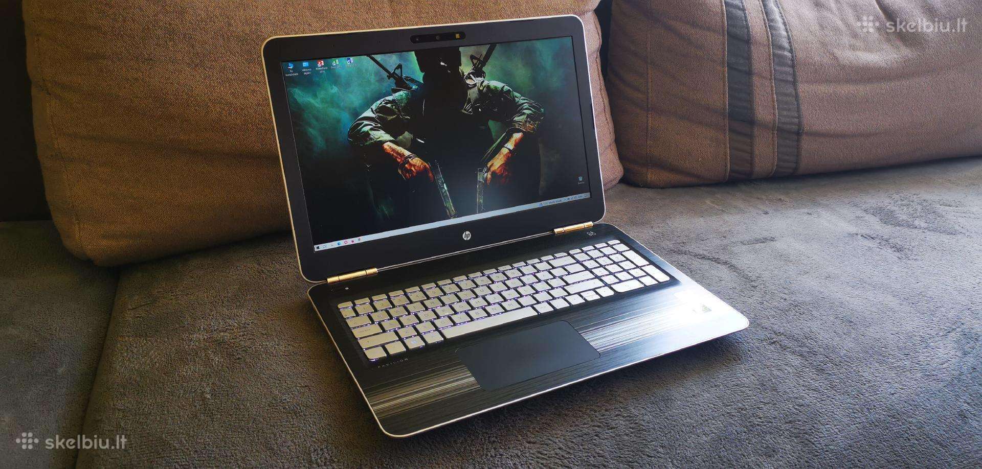 Hp i7 6th/15,6"4k/16gb/gtx/SSD nvme/w10