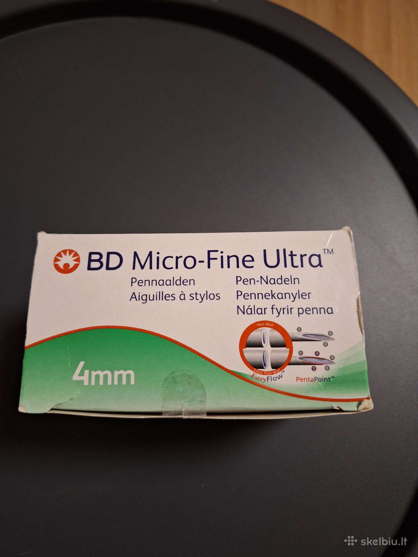 Dovanoju Insulino adatėlės 0,23mm 32gx4mm