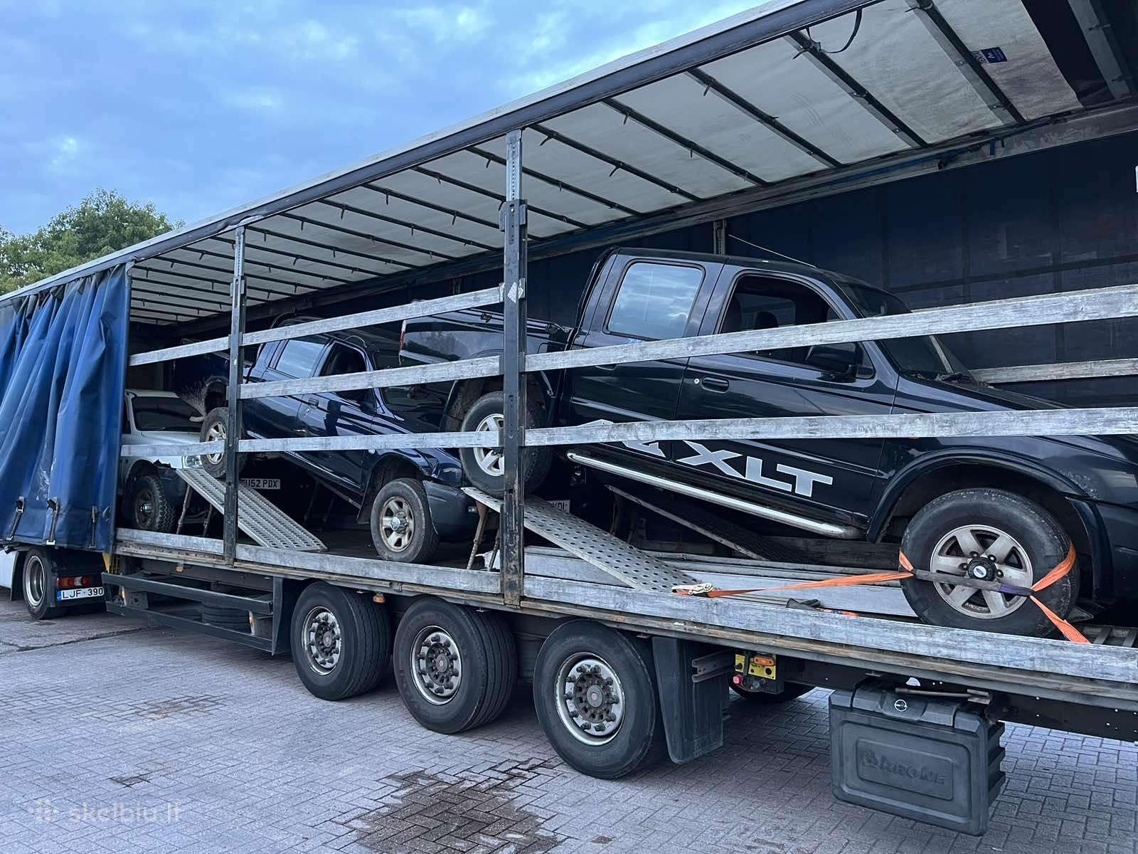 Auto, krovinių gabenimas anglija UK Nl Be De