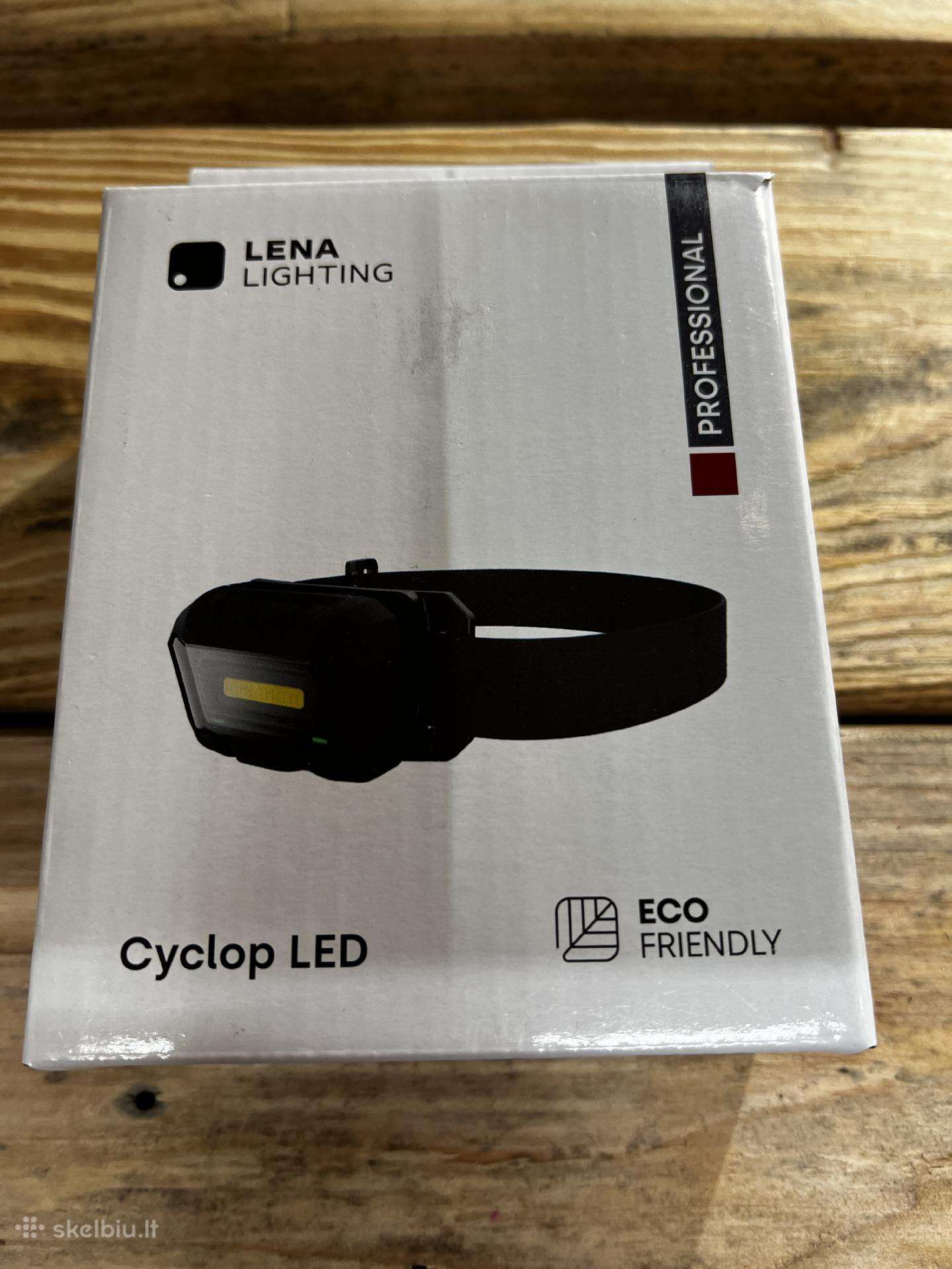 Nešiojama dirbtuvių lempa ant galvos Cyclop LED