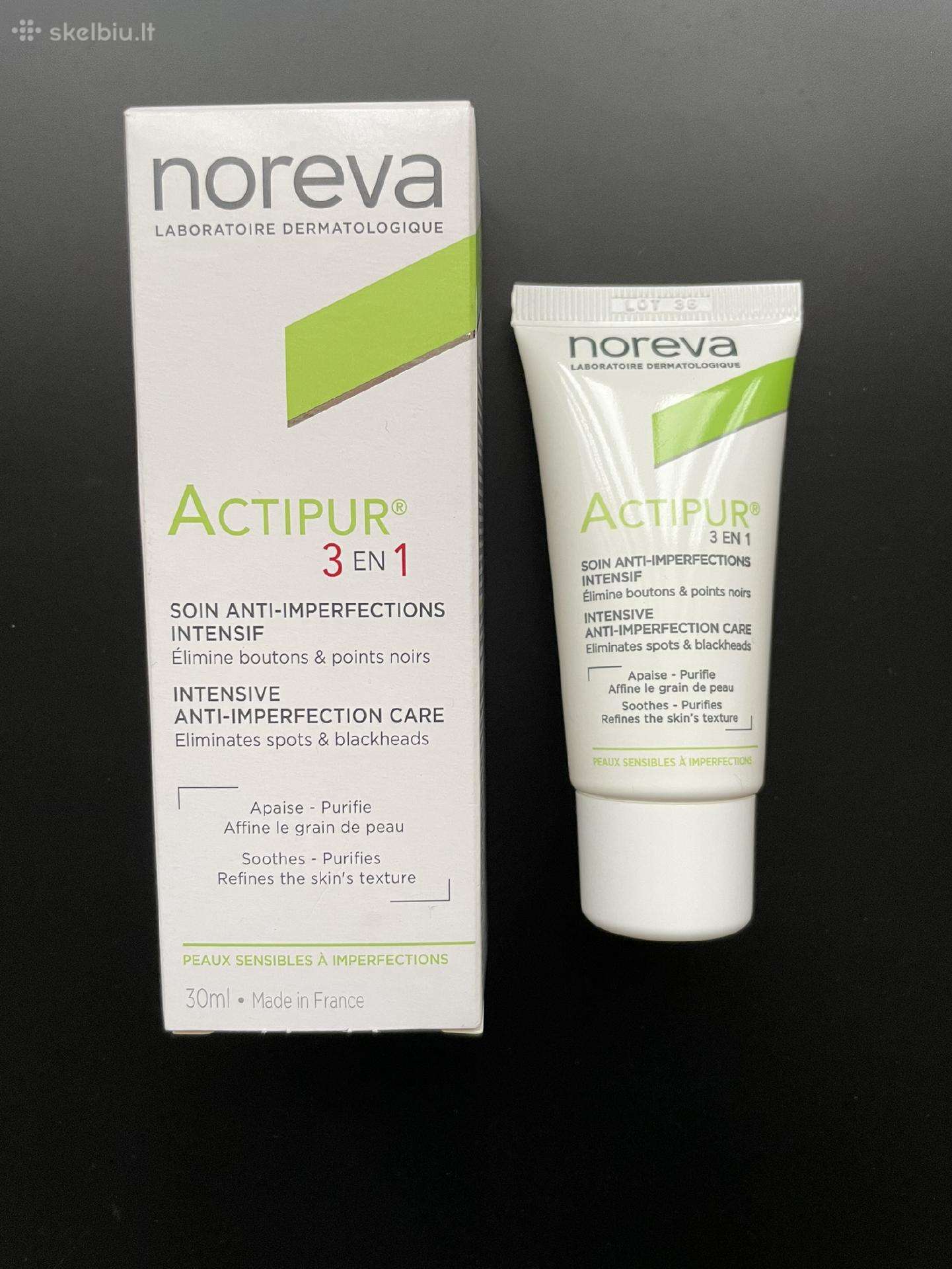Noreva Actipur 3in1 kremas nuo spuogų