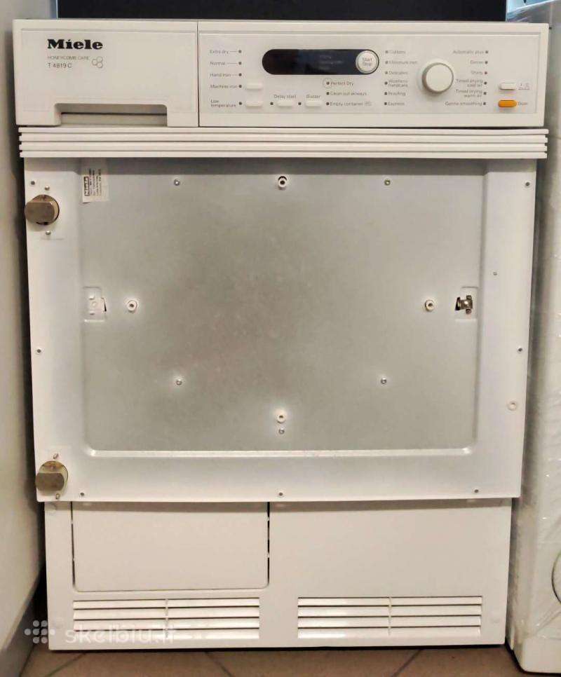 Džiovyklė Miele T4819ci, 6kg, B klasė
