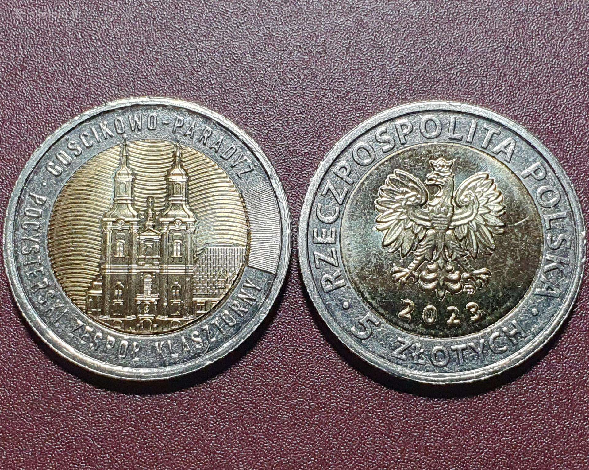 Lenkija 5 Zlotai, 2023 Goscikowo-paradyz Uc114