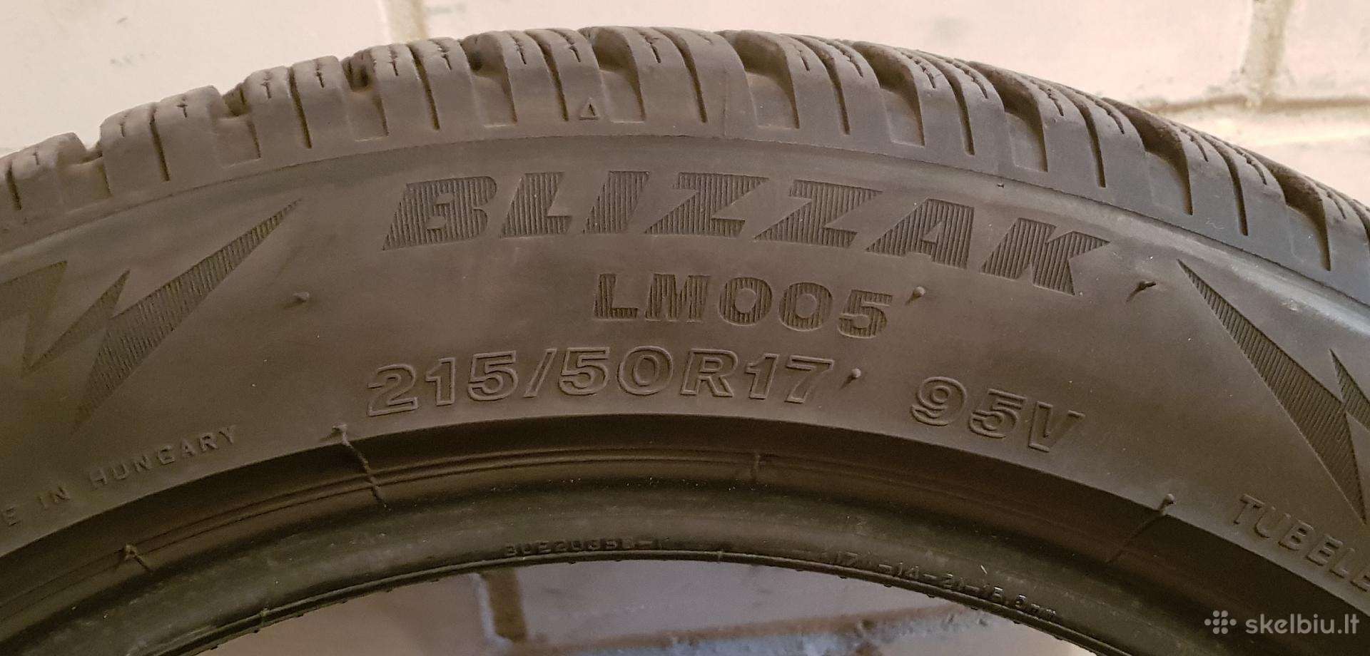 Bridgestone, žieminės 215/50 R17 | A24623972
