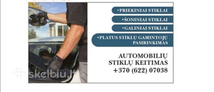 Profesionalus Automobilių Stiklų Remontas Keitimas