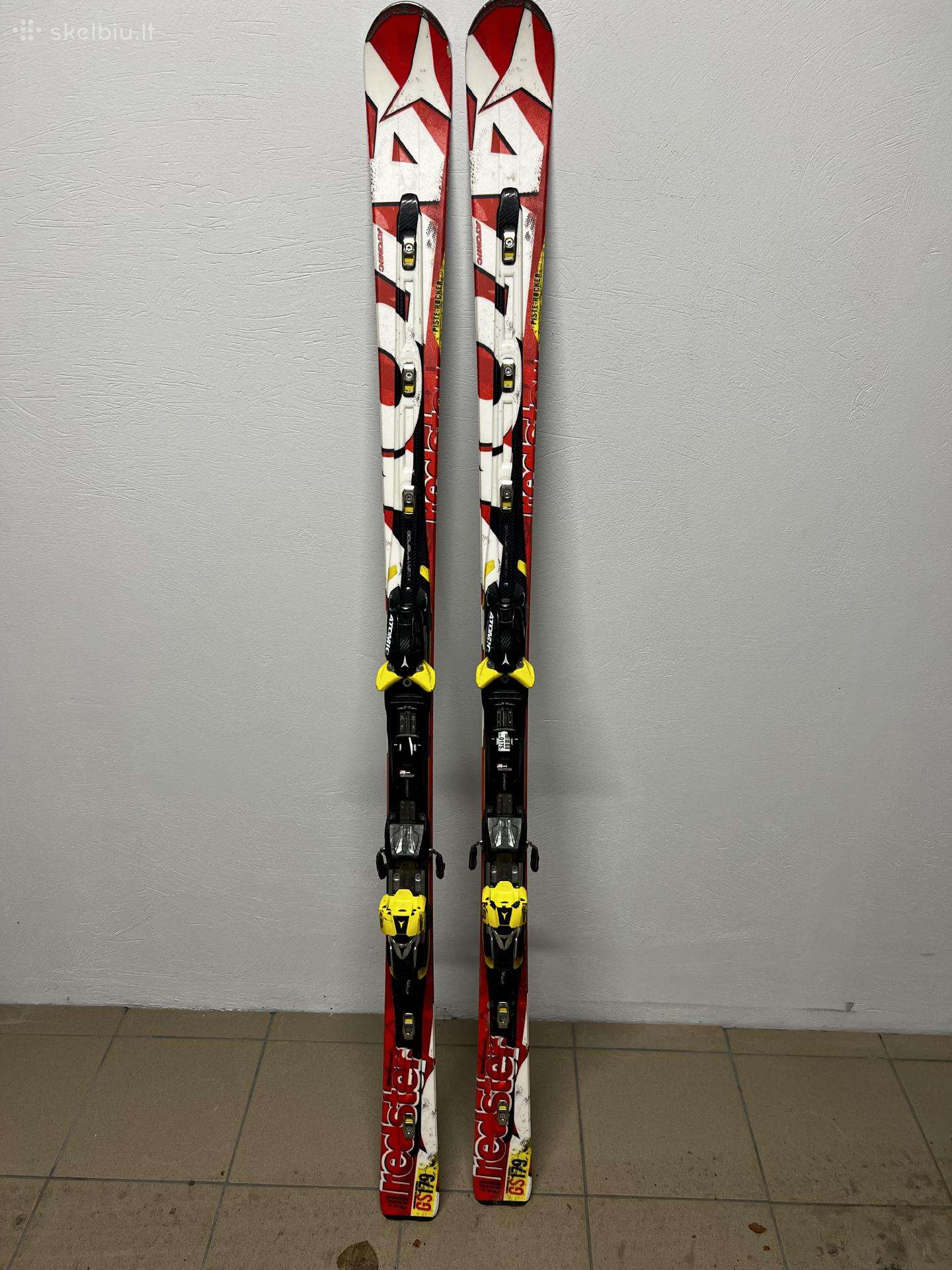 Atomic redster Gs179 slalomo slidės