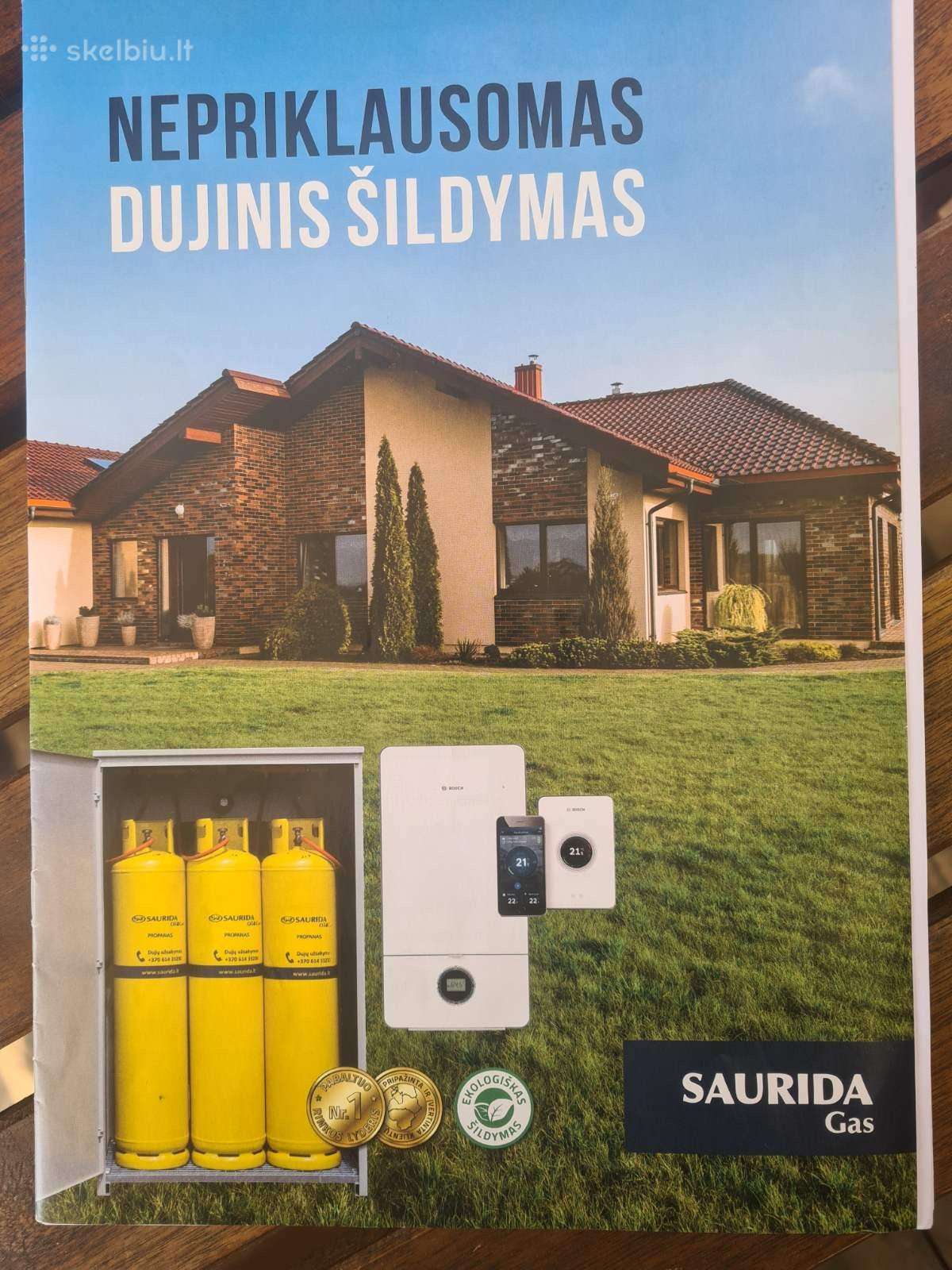 Visiškai nauja dujinio šildymo sistema