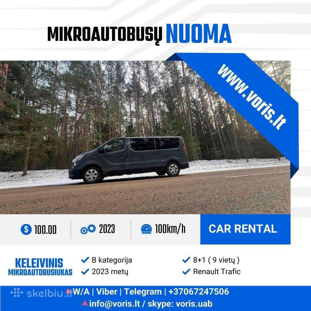 Renault Trafic, passenger minibus