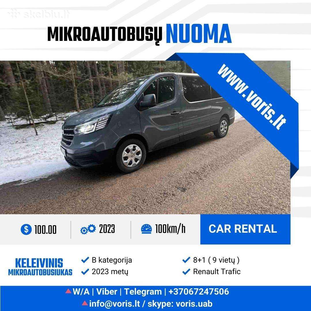 Renault Trafic, passenger minibus