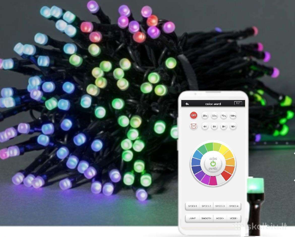 Išmanios LED girliandos