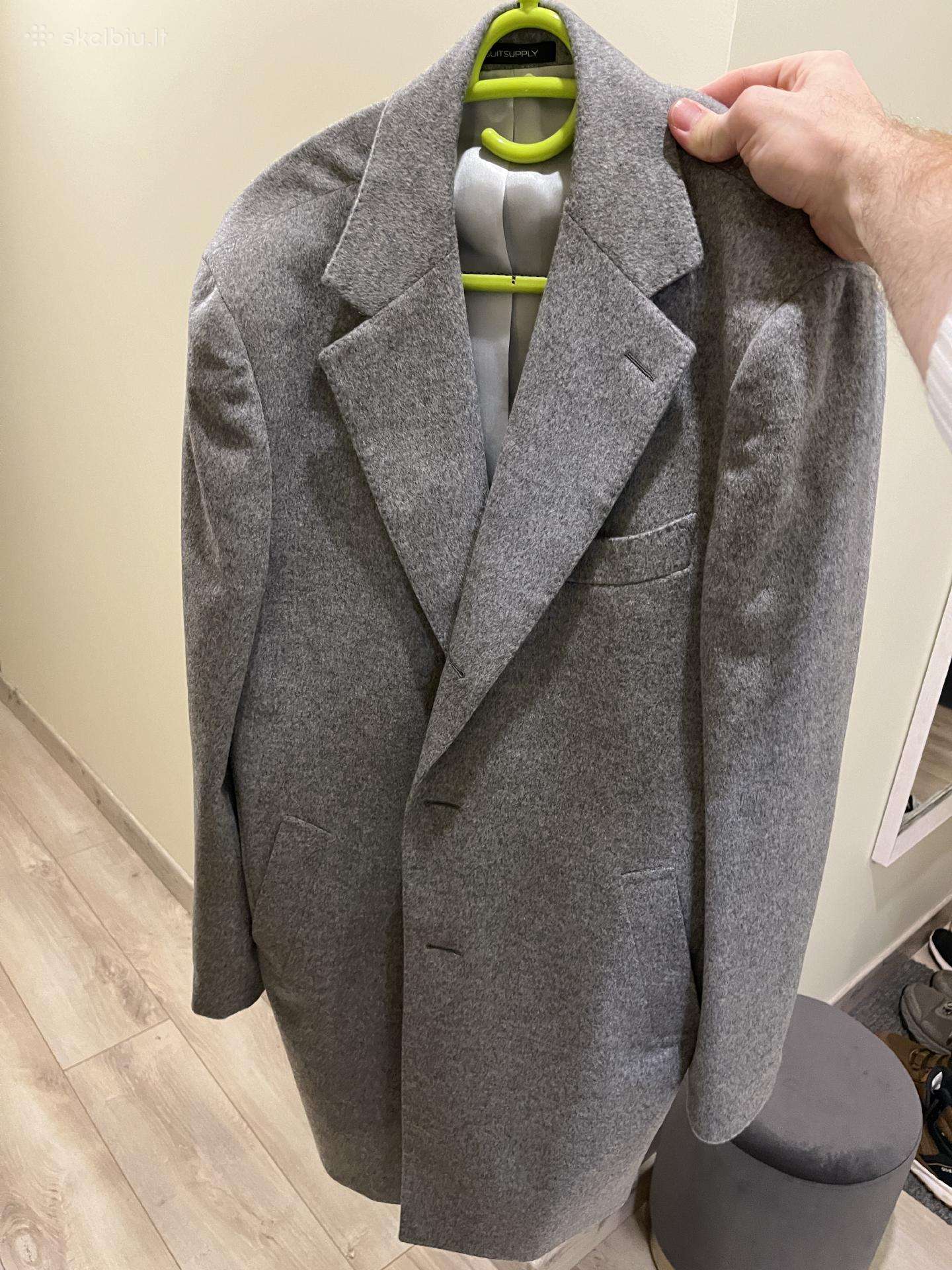Naujas Suitsupply vilnonis paltas