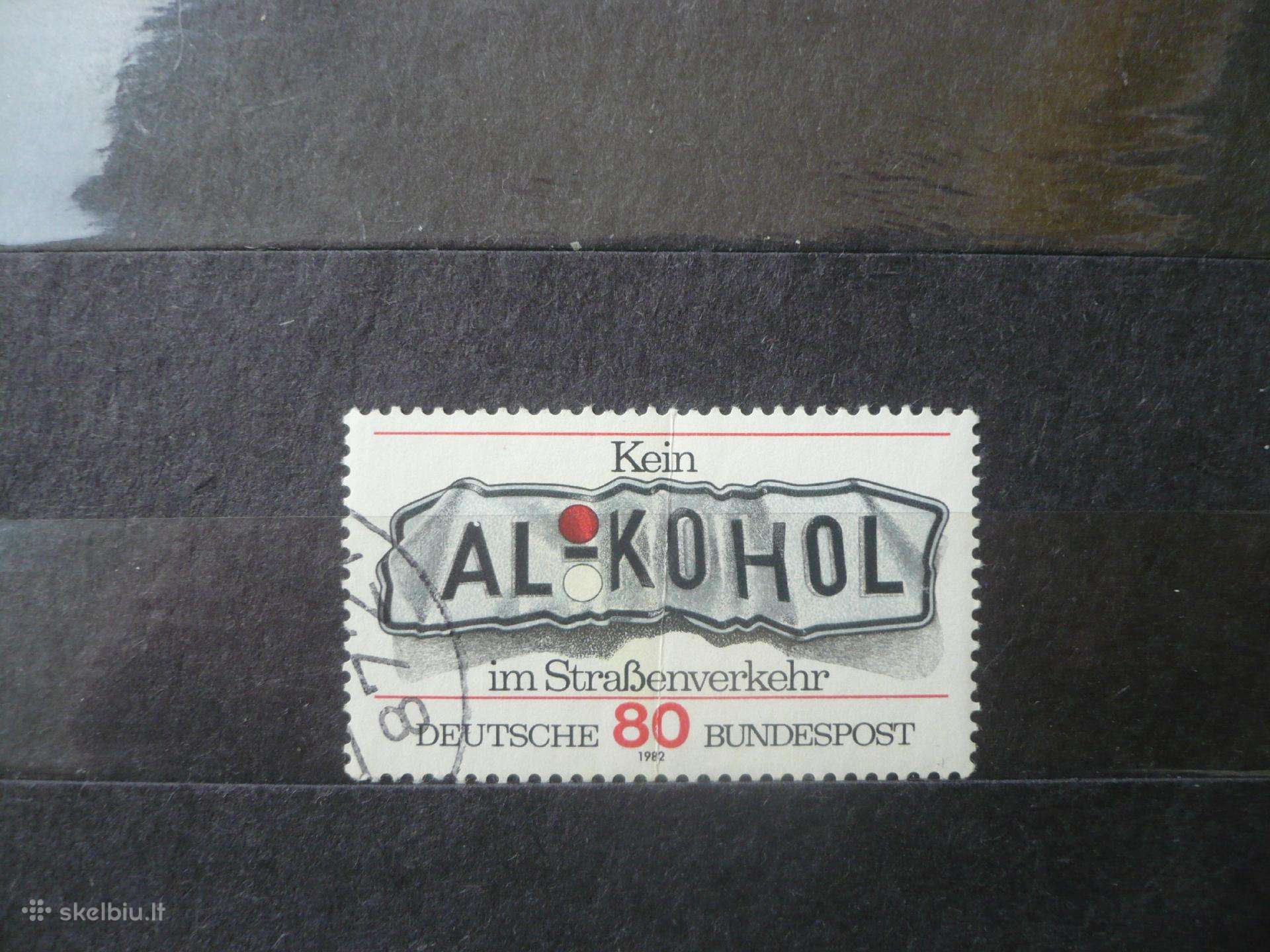 1982 m. Informacija apie alkoholį ir eismą