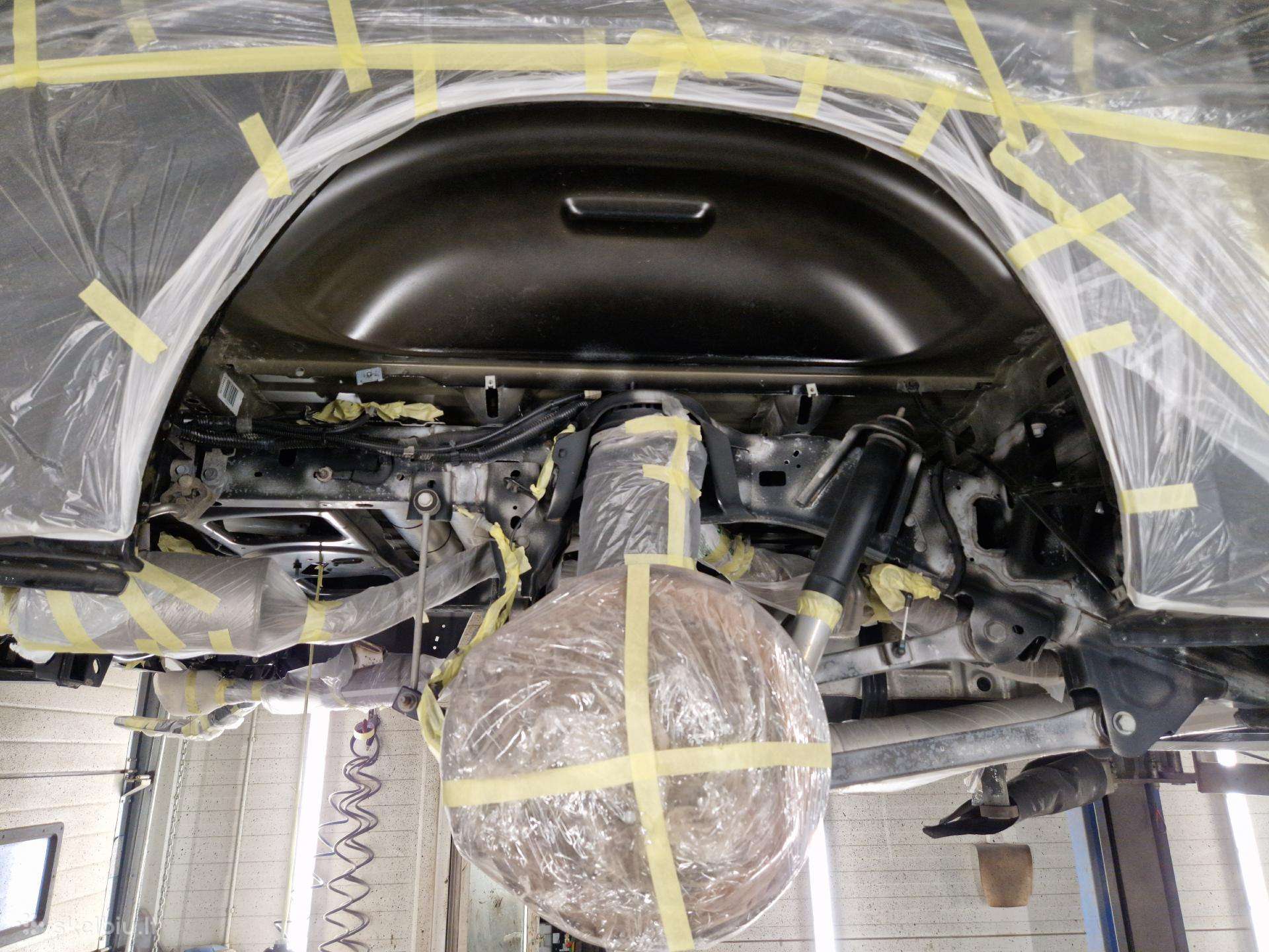 Antikorozinis automobilių padengimas