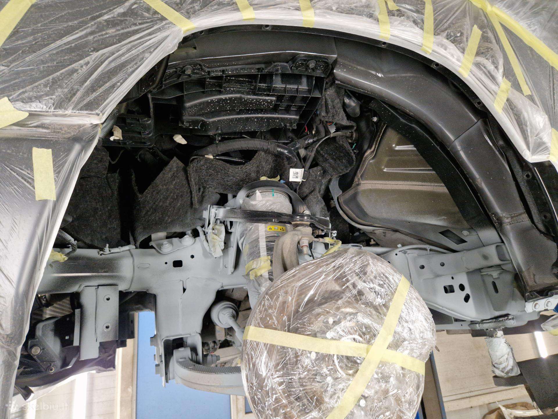 Antikorozinis automobilių padengimas