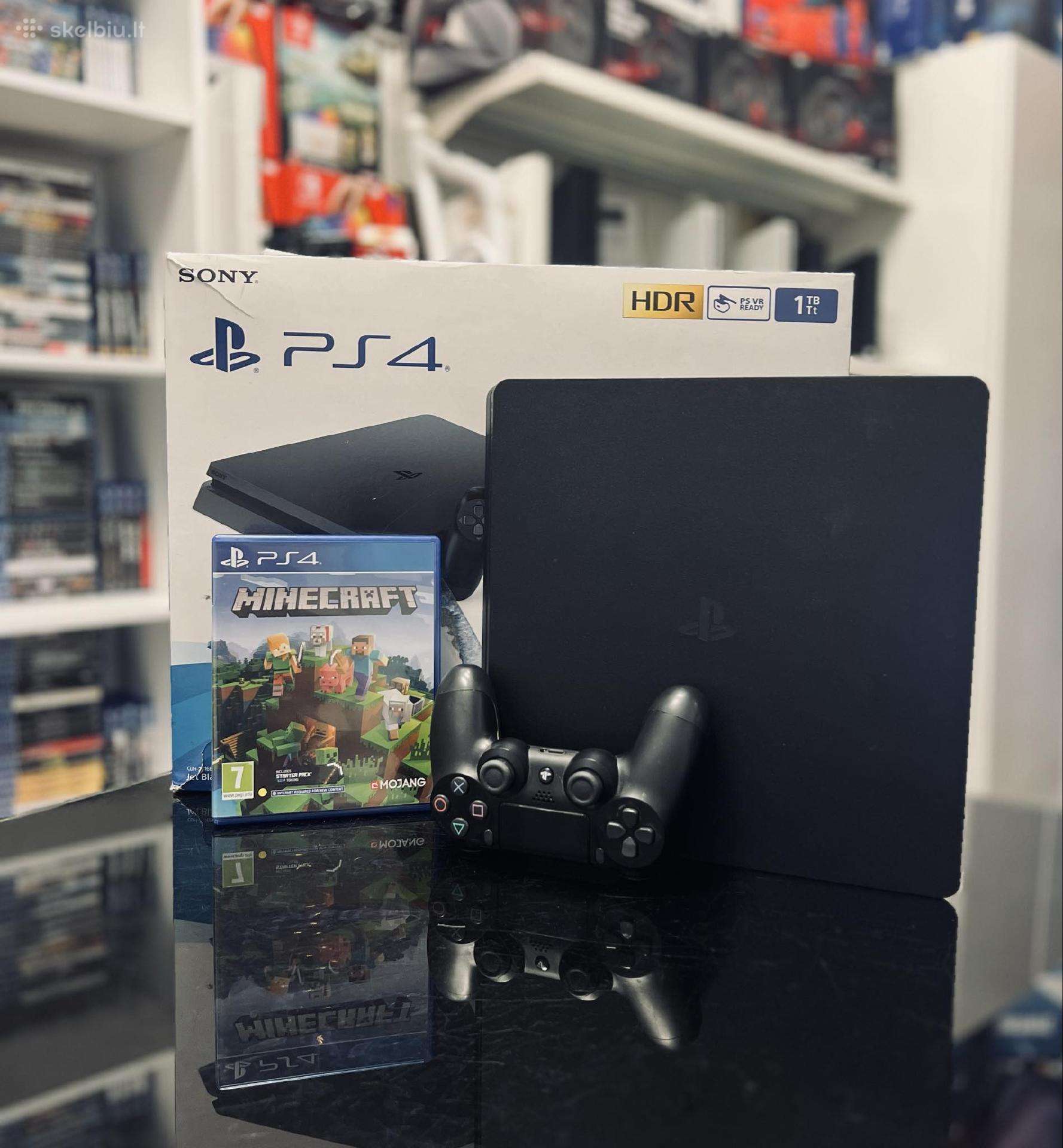 Ps4 slim 500gb + Minecraft