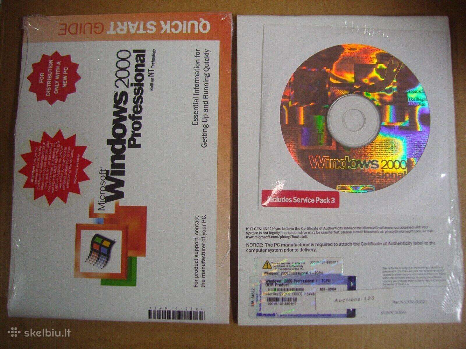Windows2000pro CD
