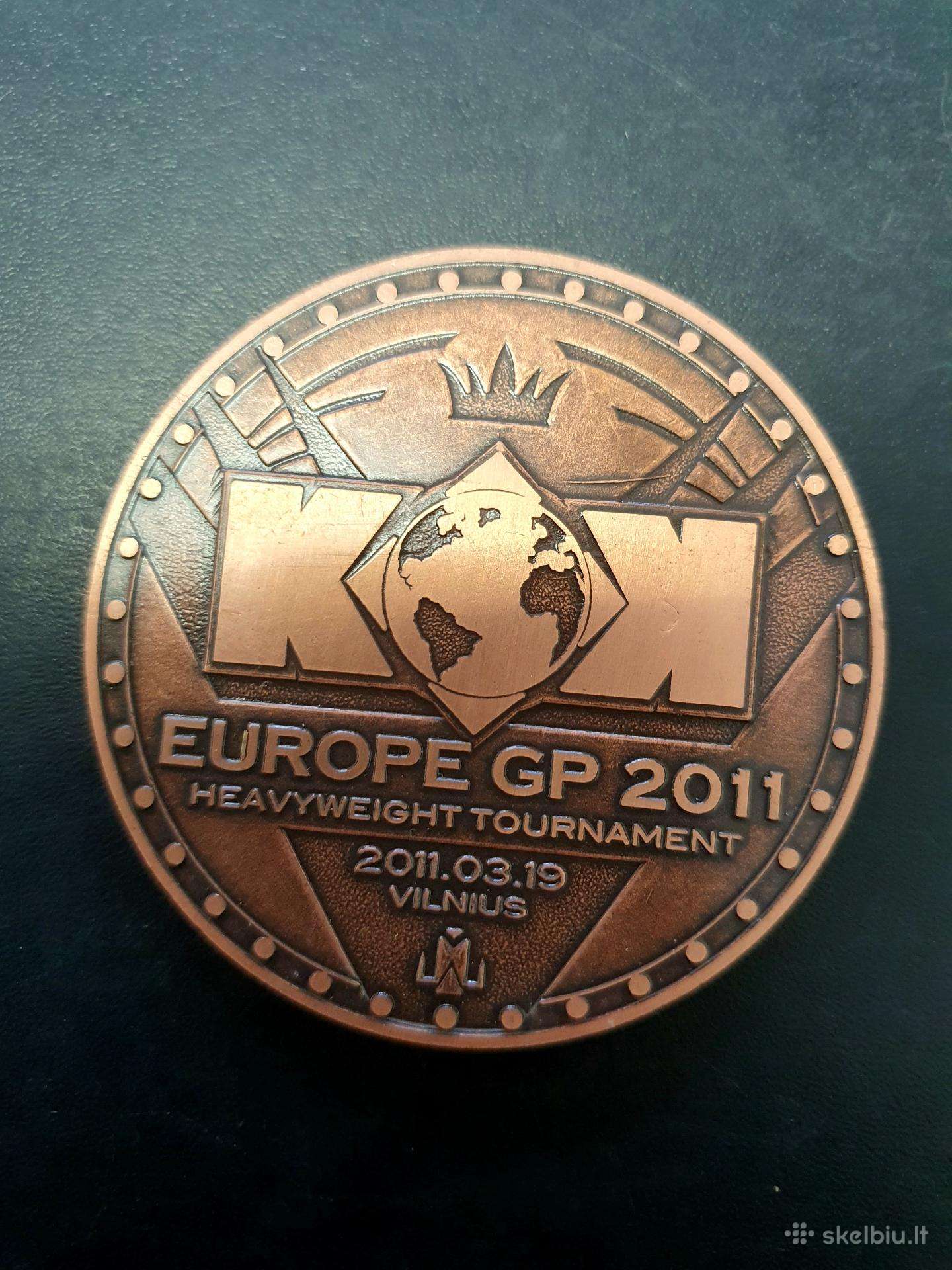 Kok Europe Gp 2011 medalis