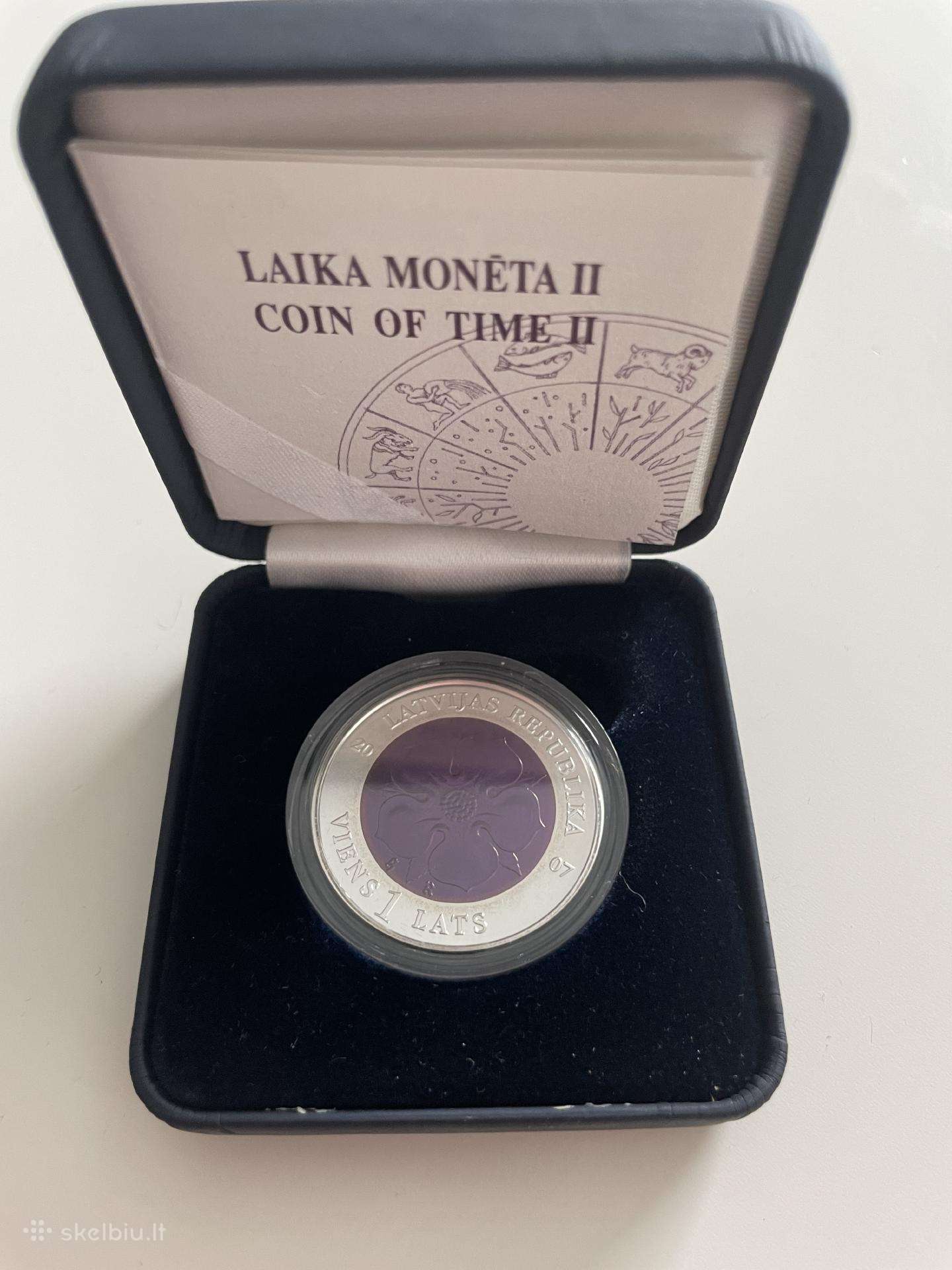 Latvija Laiko moneta - 2. 2007m.