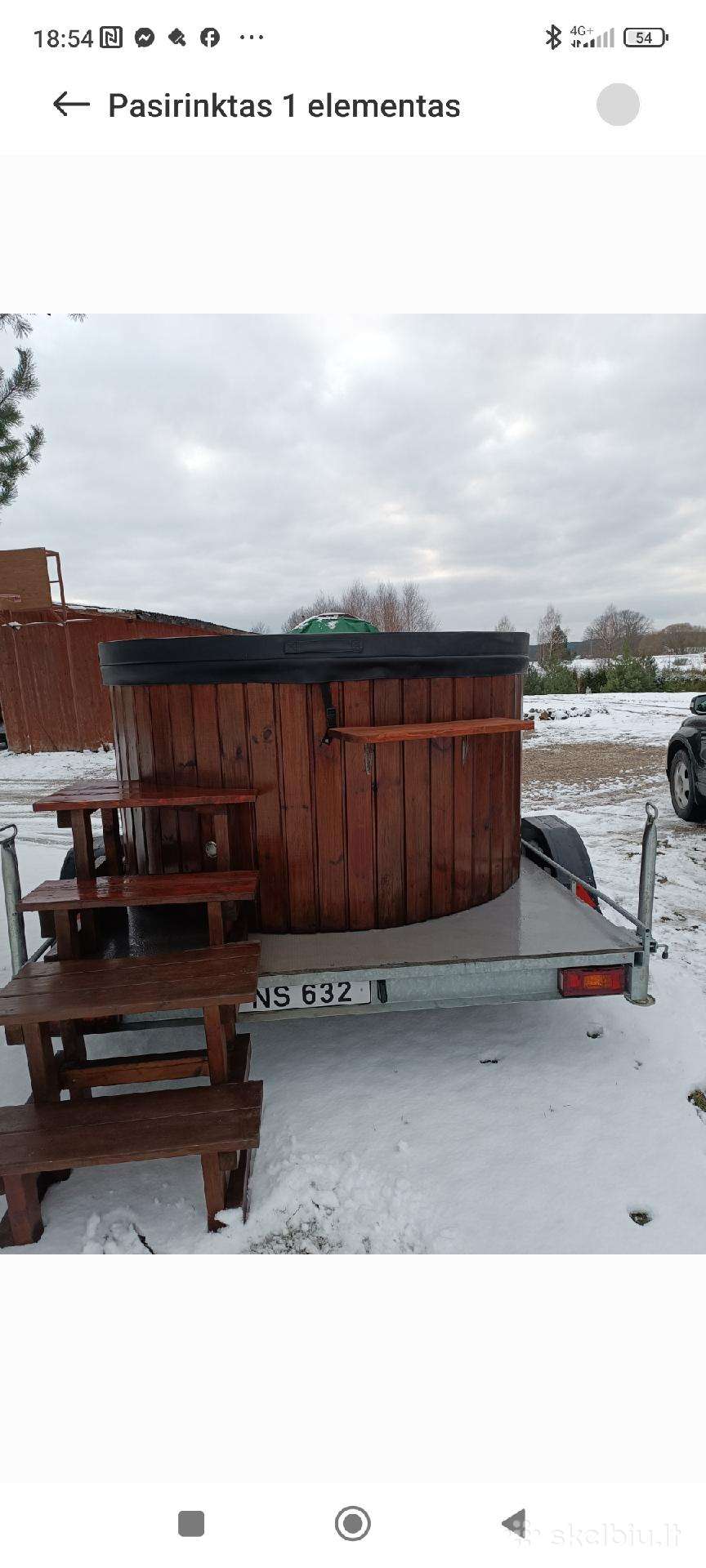 Mobiliaus kubilo ir pirties nuoma