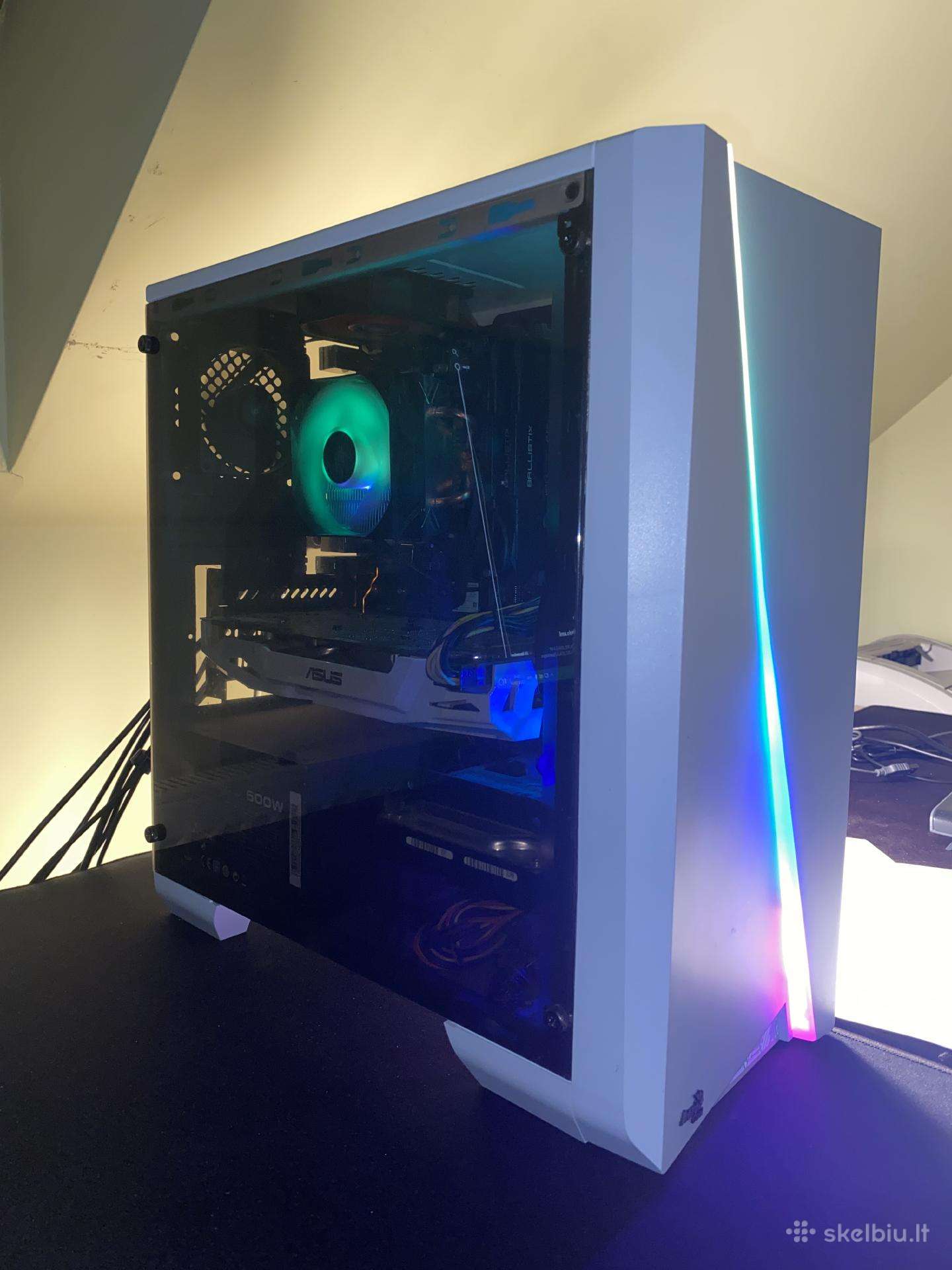 Kompiuteris su Ryzen 7 1700, Gtx 1070 8gb , 16gb