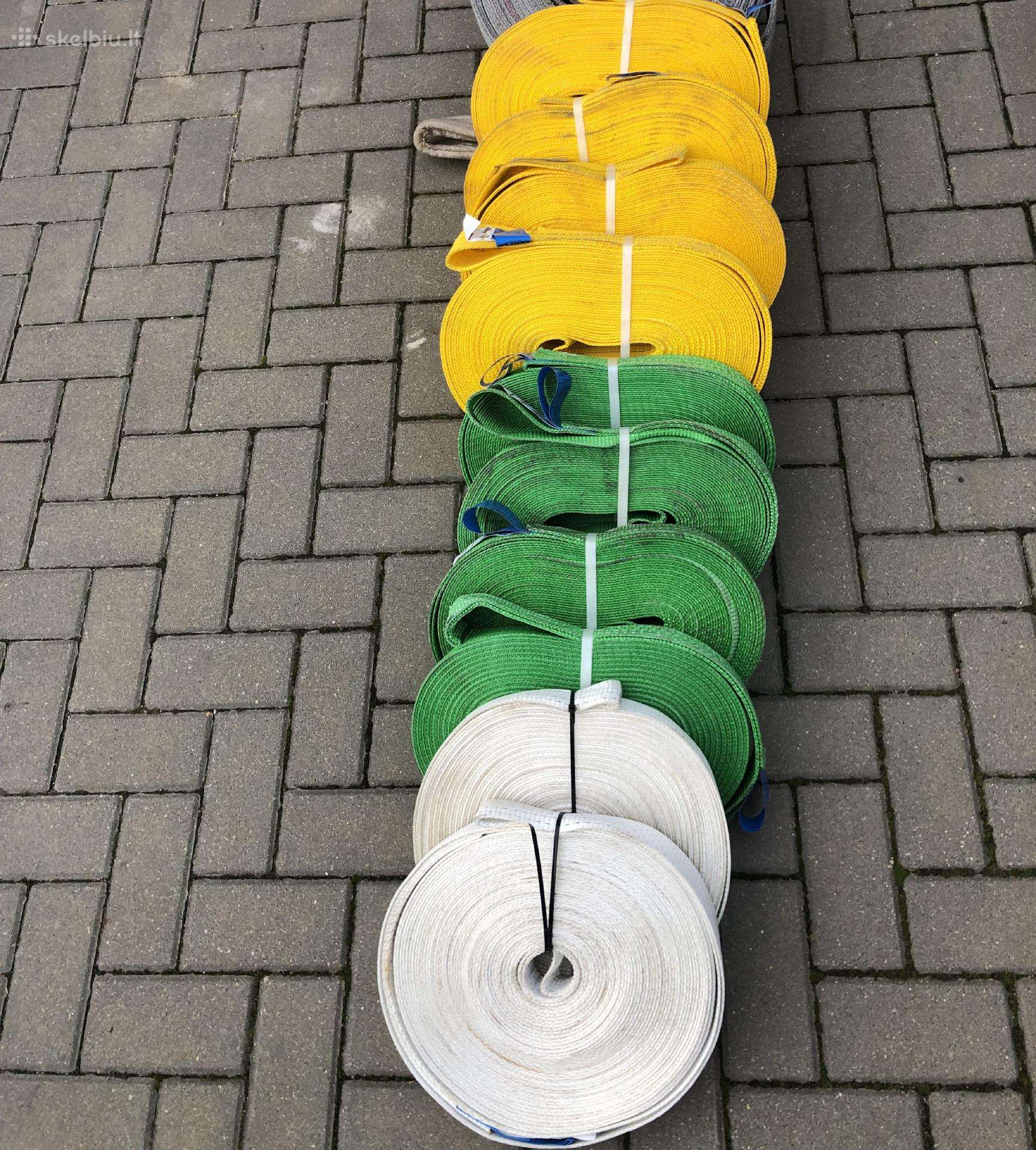 Stropai, kėlimo traukimo diržai