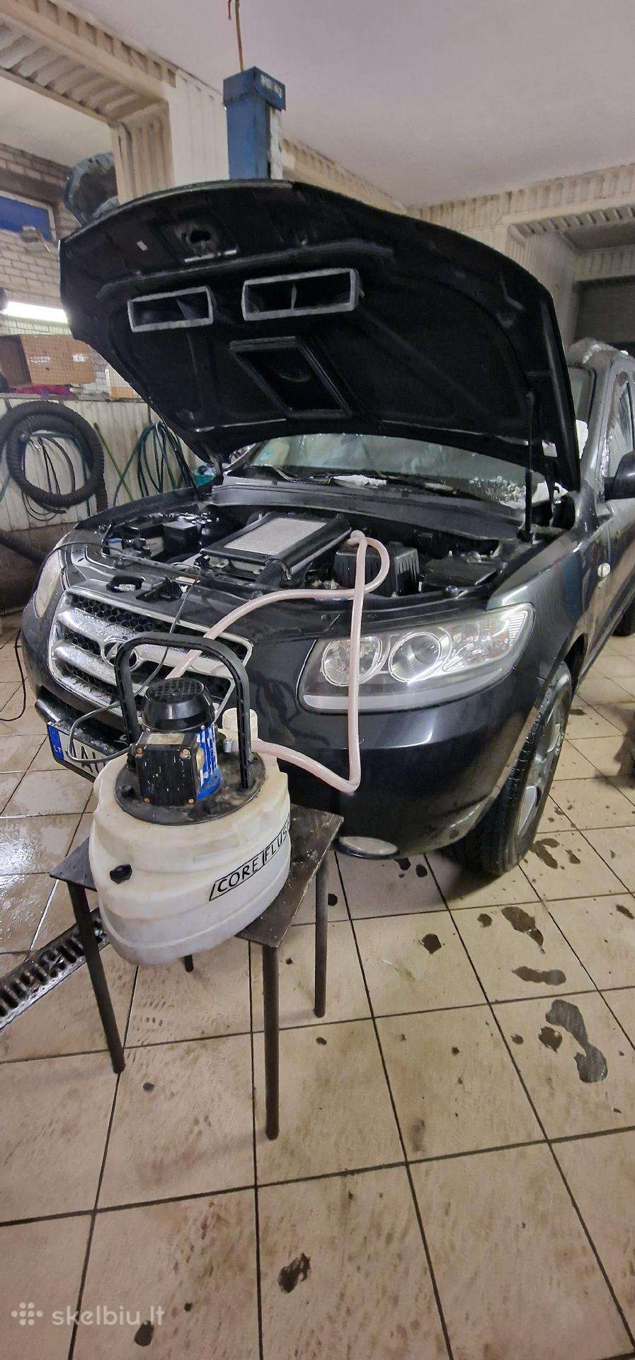 Automobilio pečiuko plovimas, keitimas