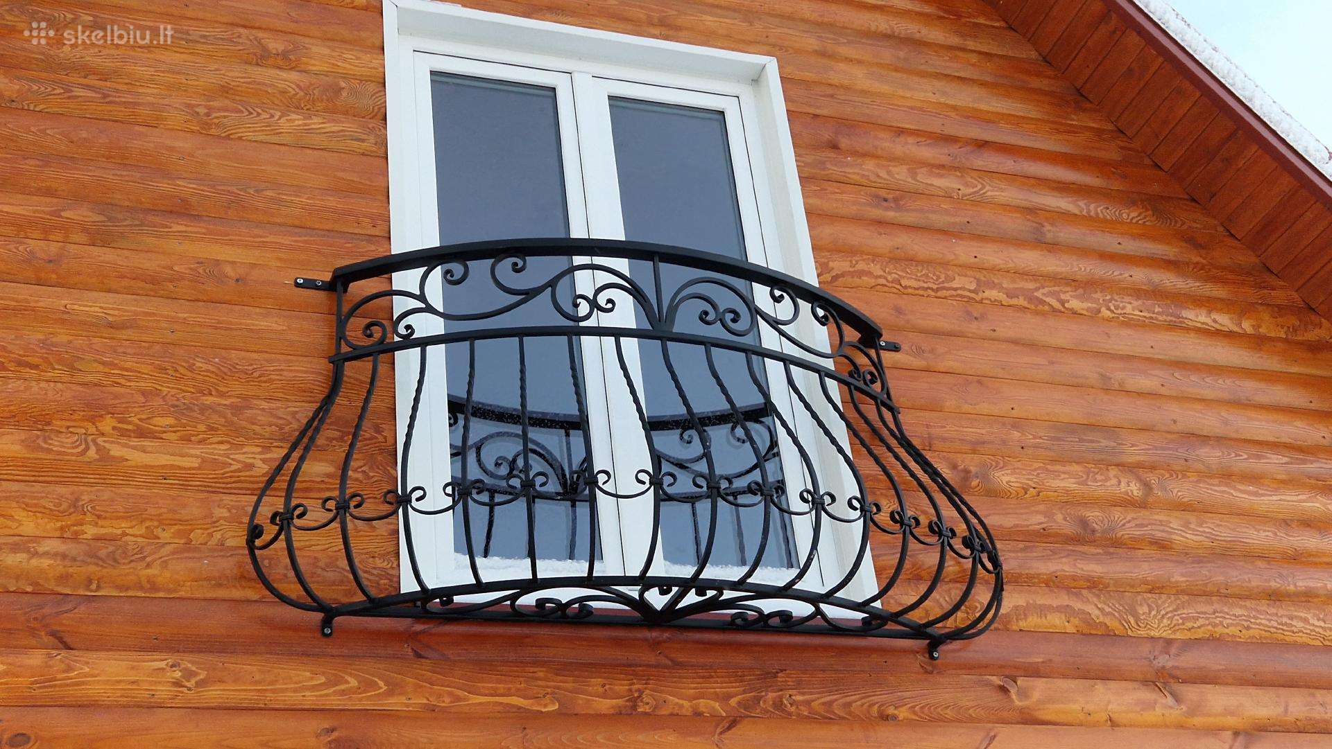 Vartai tvoros turėklai stogeliai laiptai kalvystė