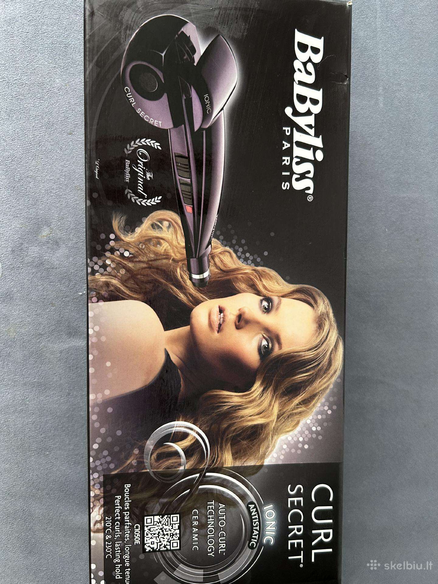 Žnyplės garbanoms/babyliss curl secret