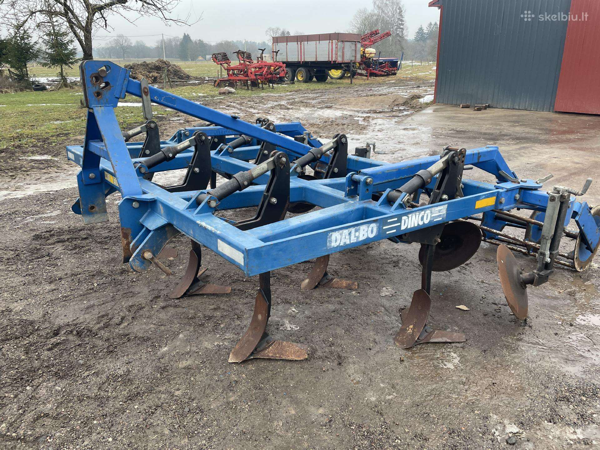 Dalbo 300, scrapers, scrubbers