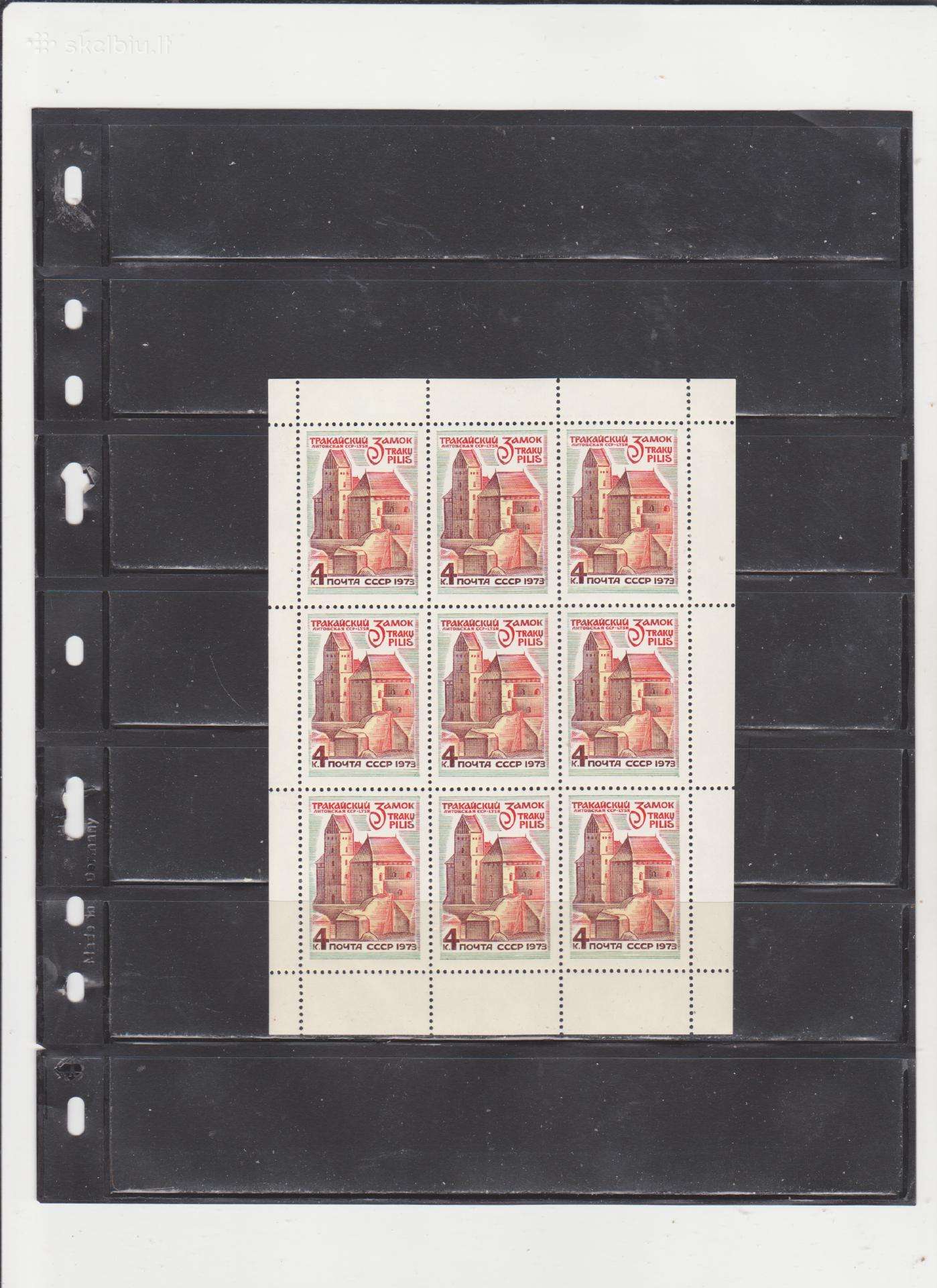 Švarus Mi4197 pašto ženklo lapelis (1973 m.)