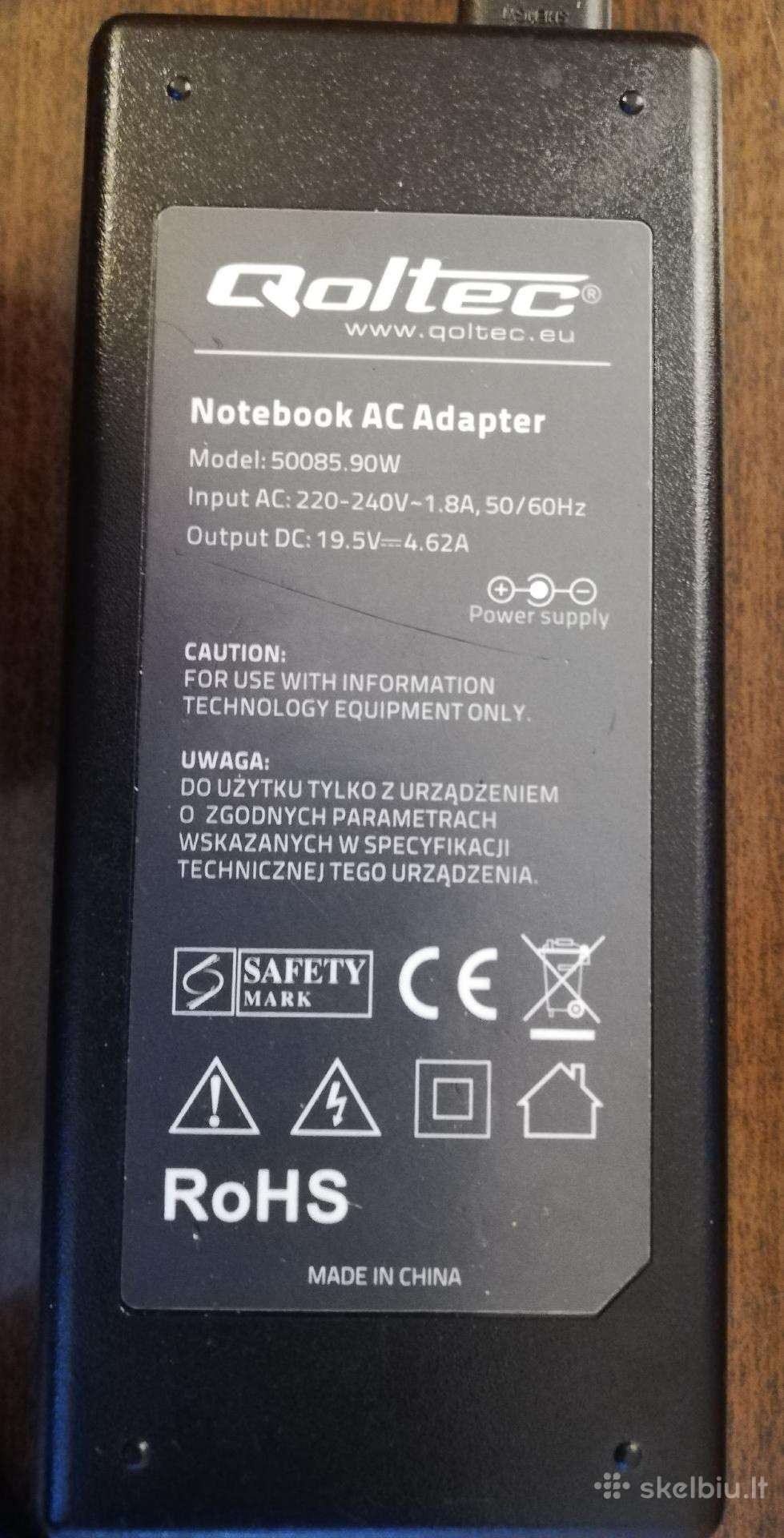 Pakrovejai 50085.90w; Lenovo 65 W 20v