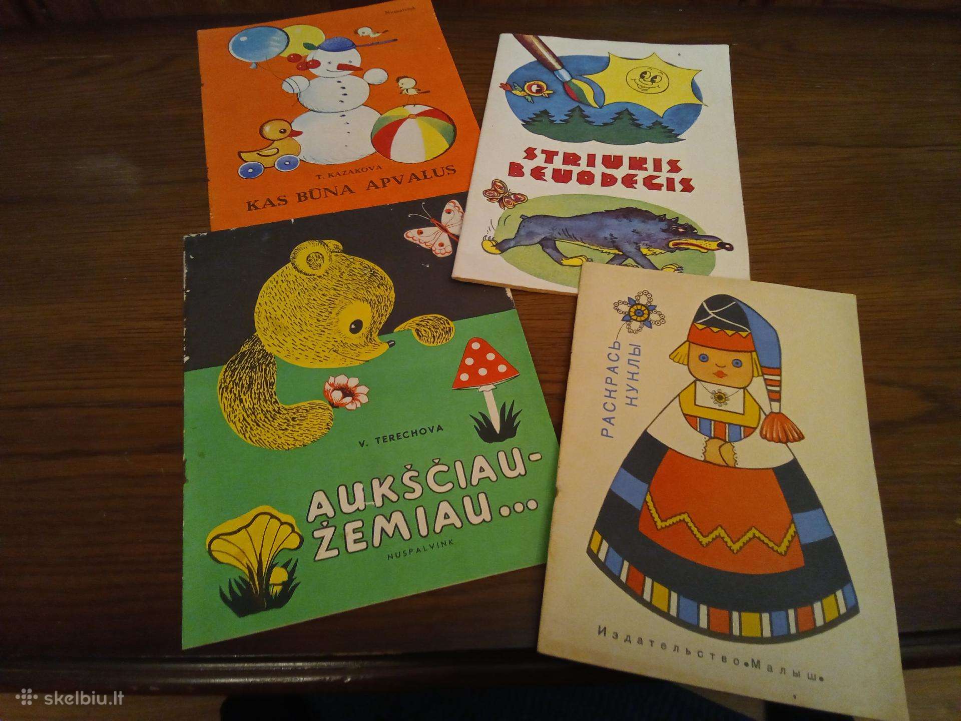 Kolekcinės vaikiškos knygelės