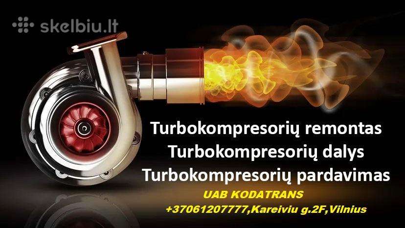 Turbinu remontas nuo 150 eur.