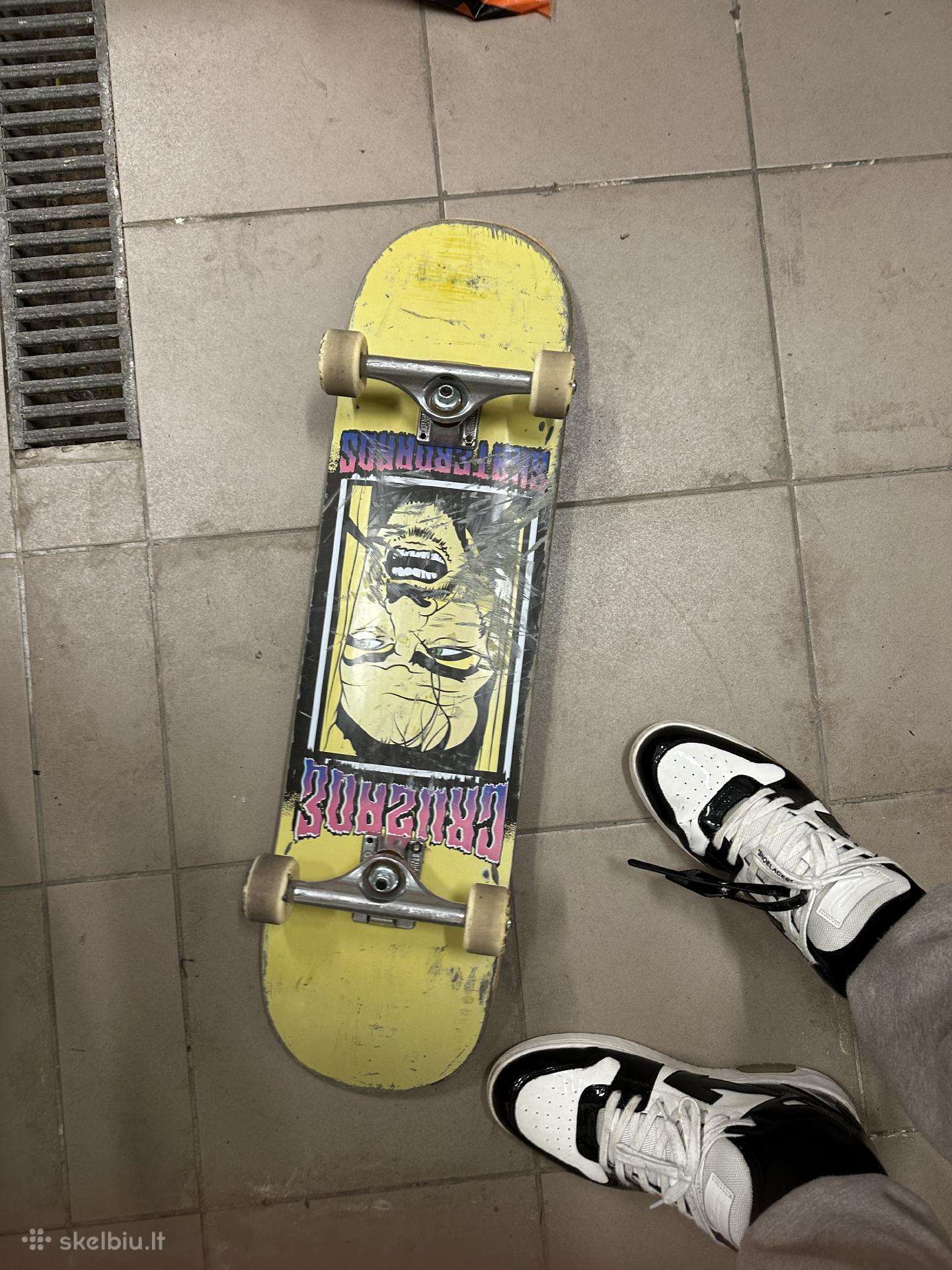 Custom skateboard.