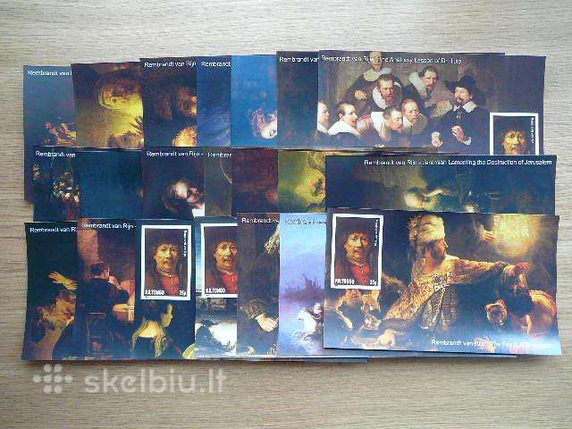 Daile Rembrantas 2010 21x Mnh Tng266