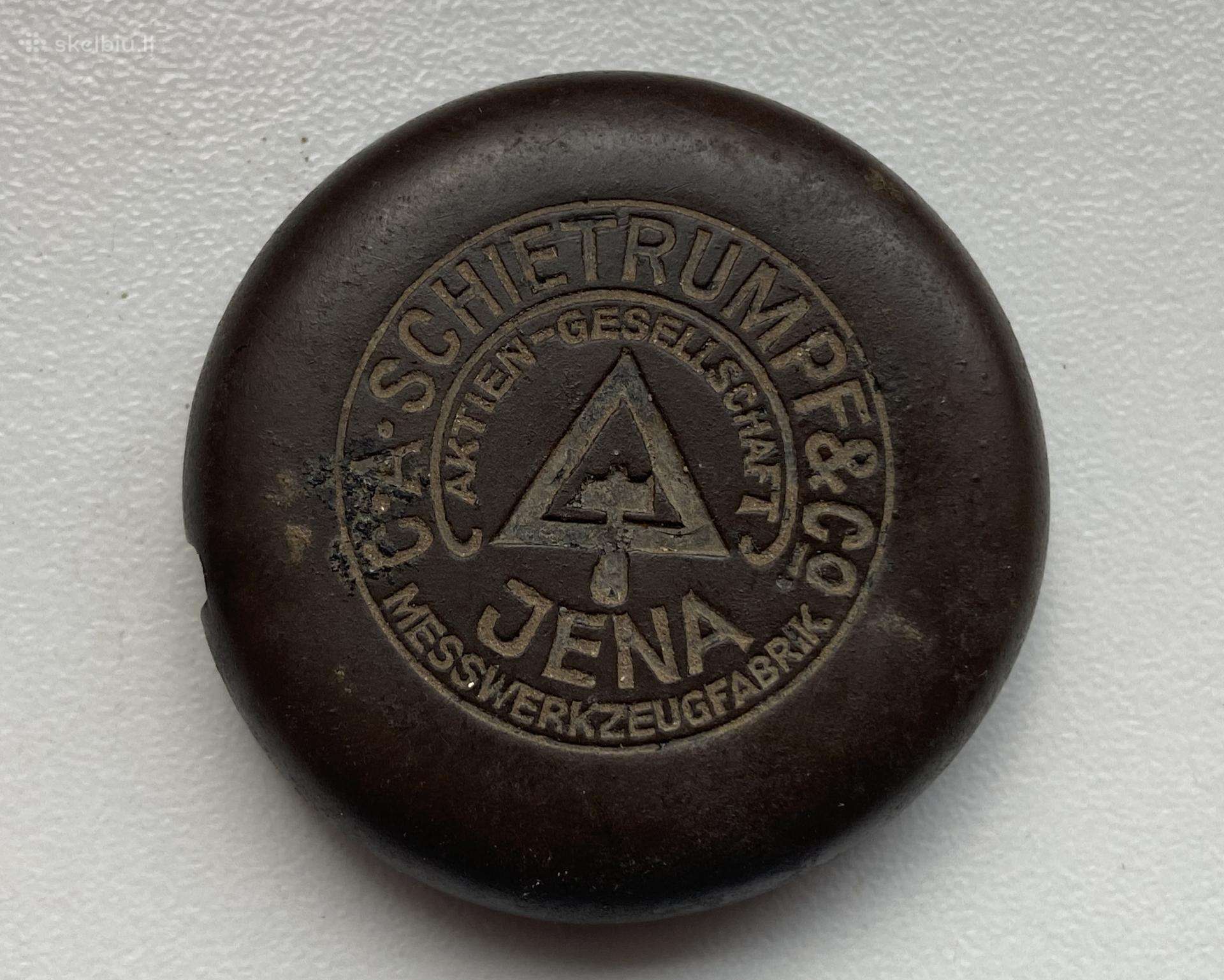 Vokiškas matavimo prietaiso dangtelis 1910-1920