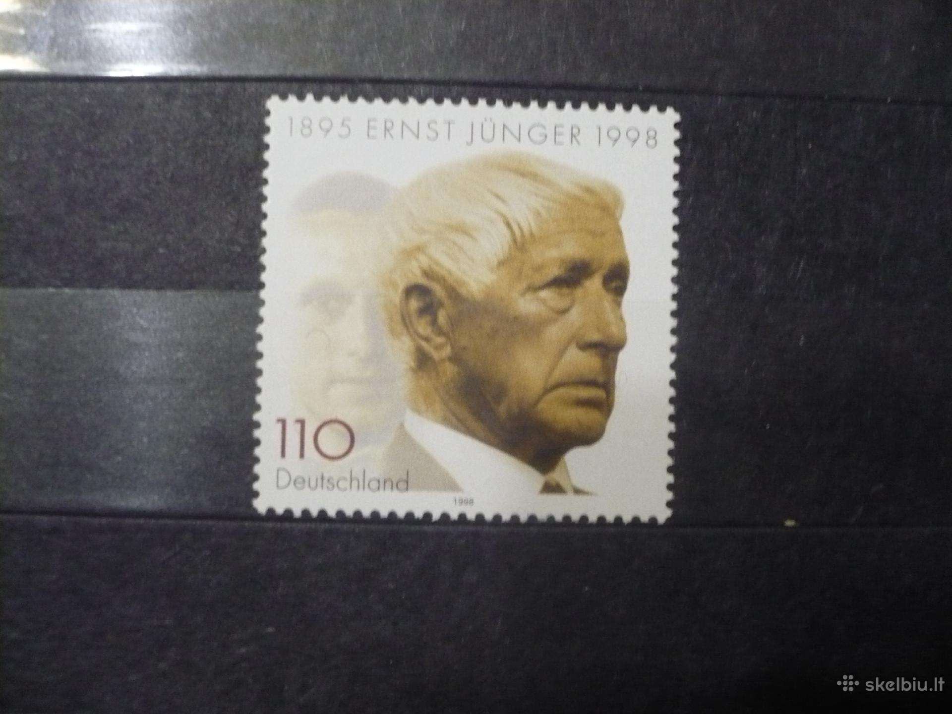 1998 m. Ernstas Jüngeris – rašytojas Mhn