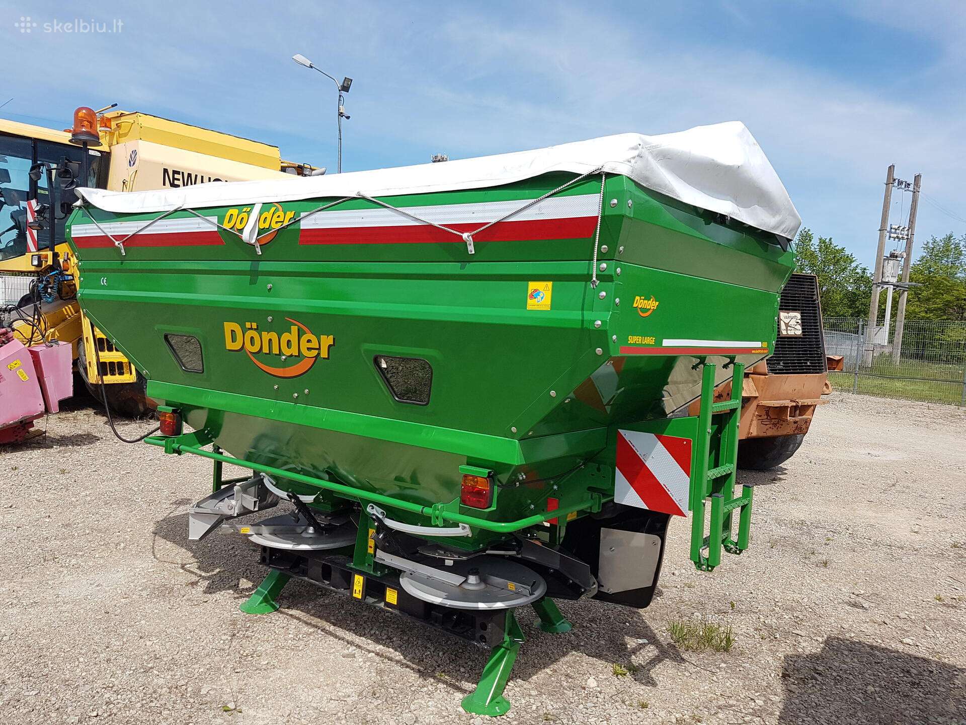 Trąšų barstytuvai Donder Cgsa 4000