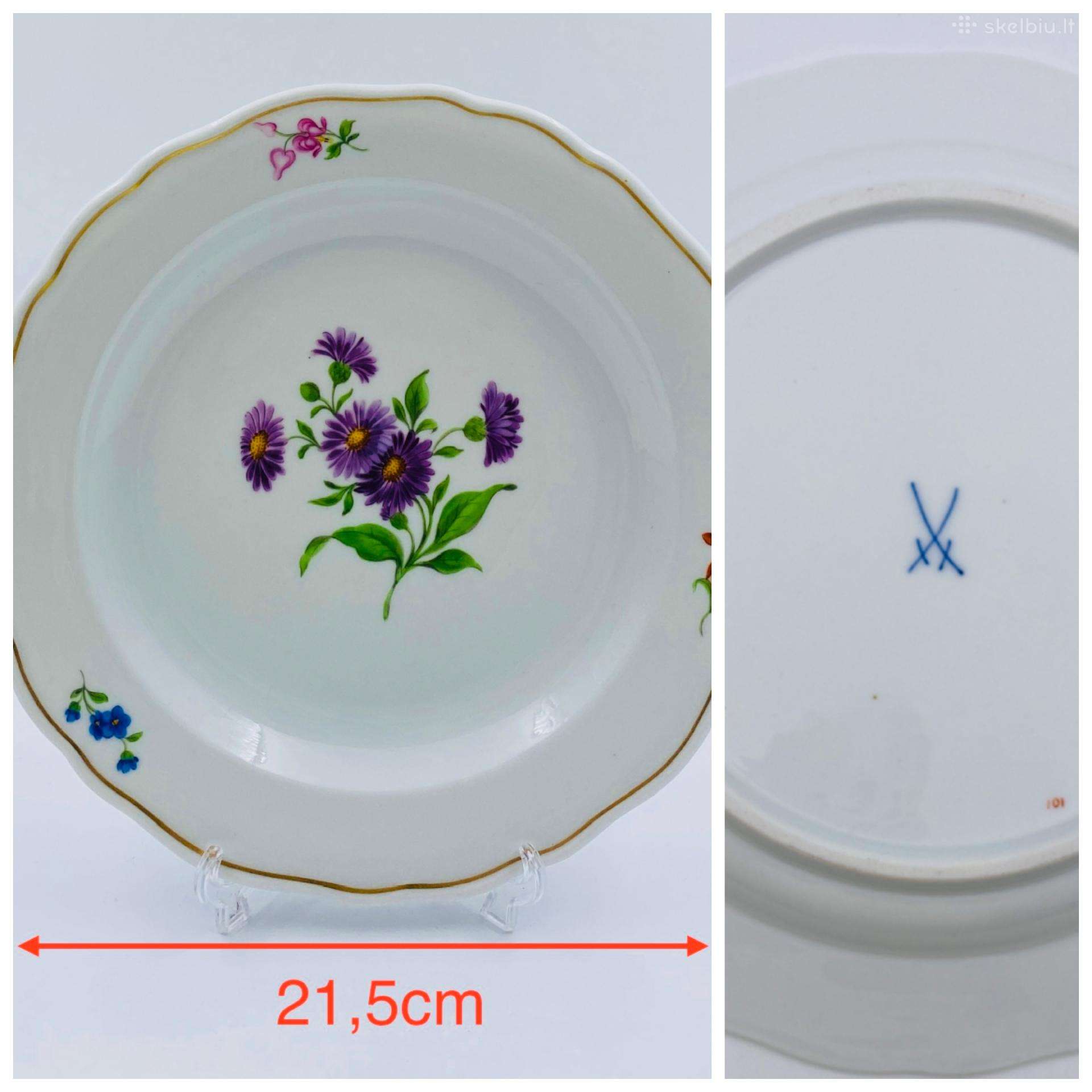 Meissen lėkštė kolekcijai